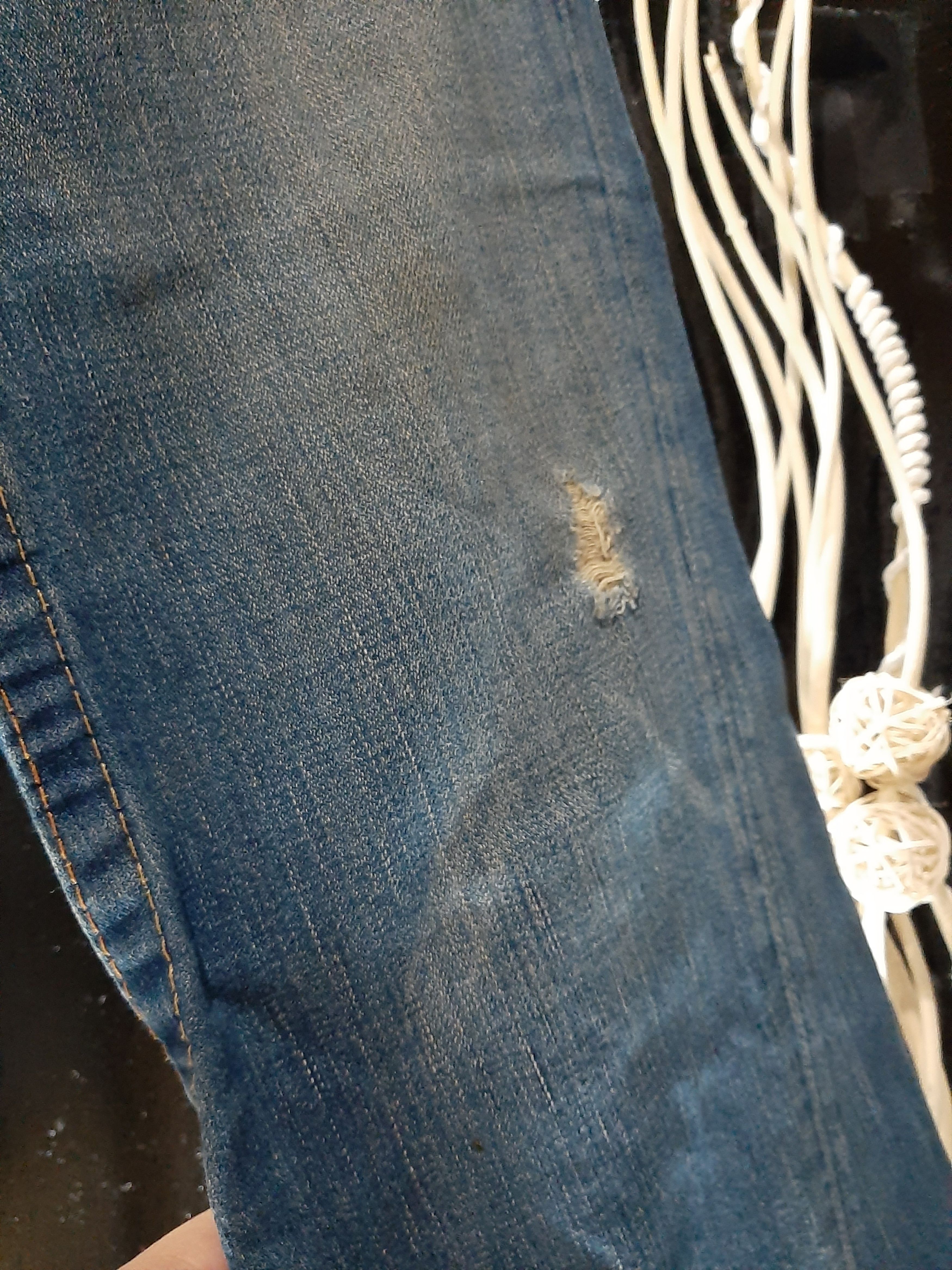 True Religion × Vintage VINTAGE TRUE RELIGION JOEY DISTRESSED DENIM USA 🇺🇸 Size US 32 / EU 48 - 8 Thumbnail