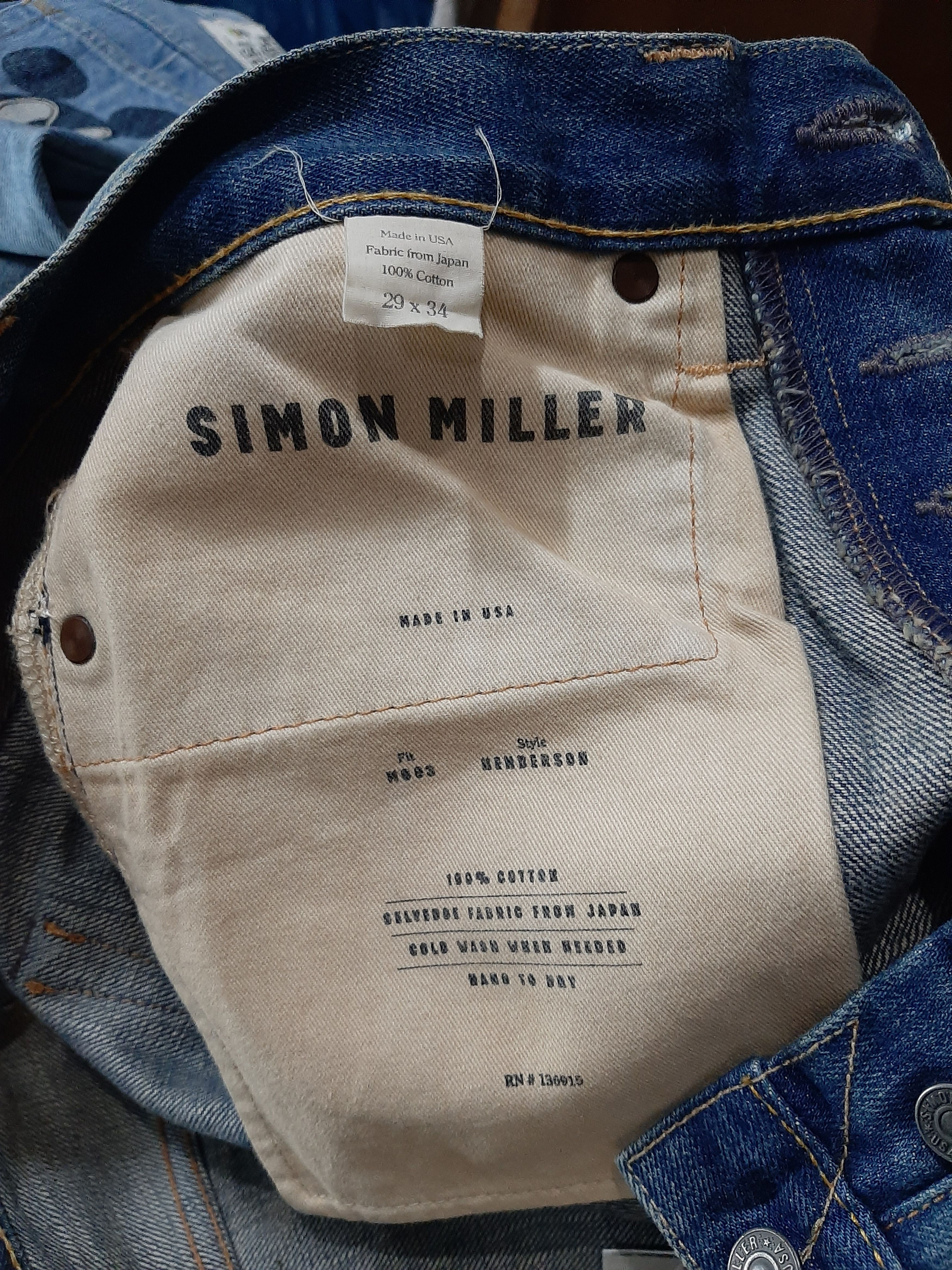 Salvage × Simon Miller SELVEDGE SIMON MILLER DISTRESSED DENIM ZAC EFRON STYLE Size US 30 / EU 46 - 18 Thumbnail