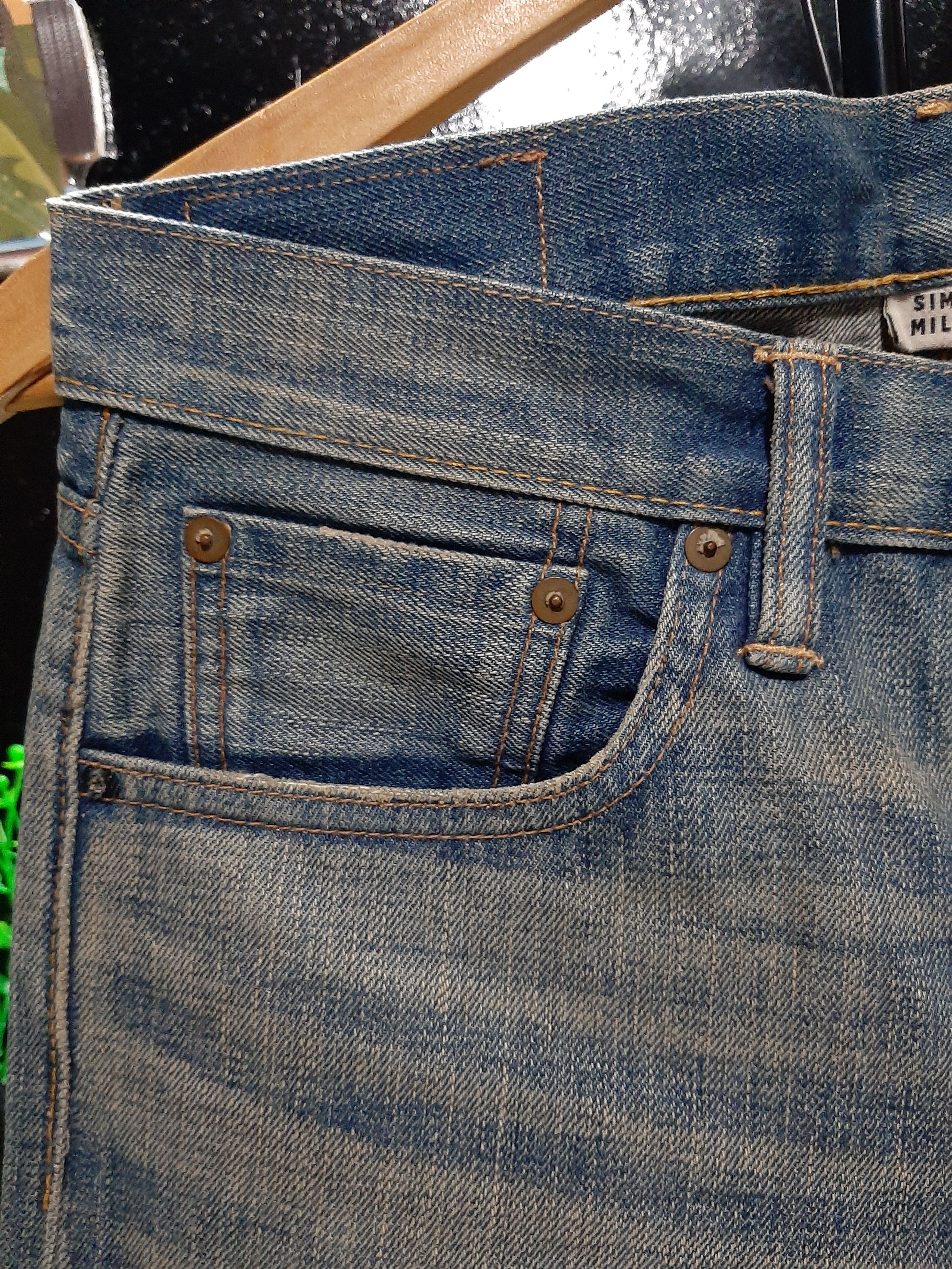 Salvage × Simon Miller SELVEDGE SIMON MILLER DISTRESSED DENIM ZAC EFRON STYLE Size US 30 / EU 46 - 8 Thumbnail