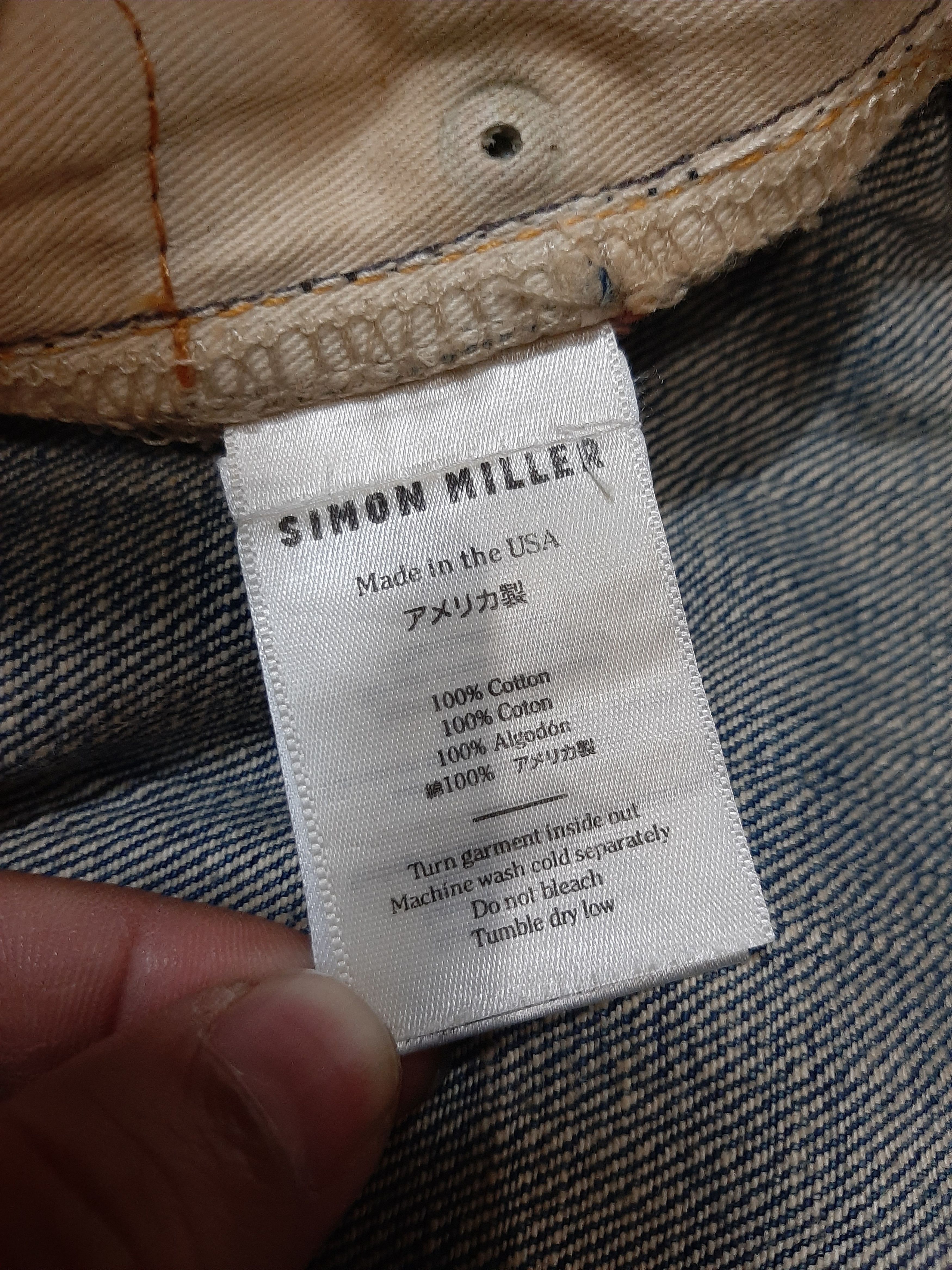 Salvage × Simon Miller SELVEDGE SIMON MILLER DISTRESSED DENIM ZAC EFRON STYLE Size US 30 / EU 46 - 21 Thumbnail