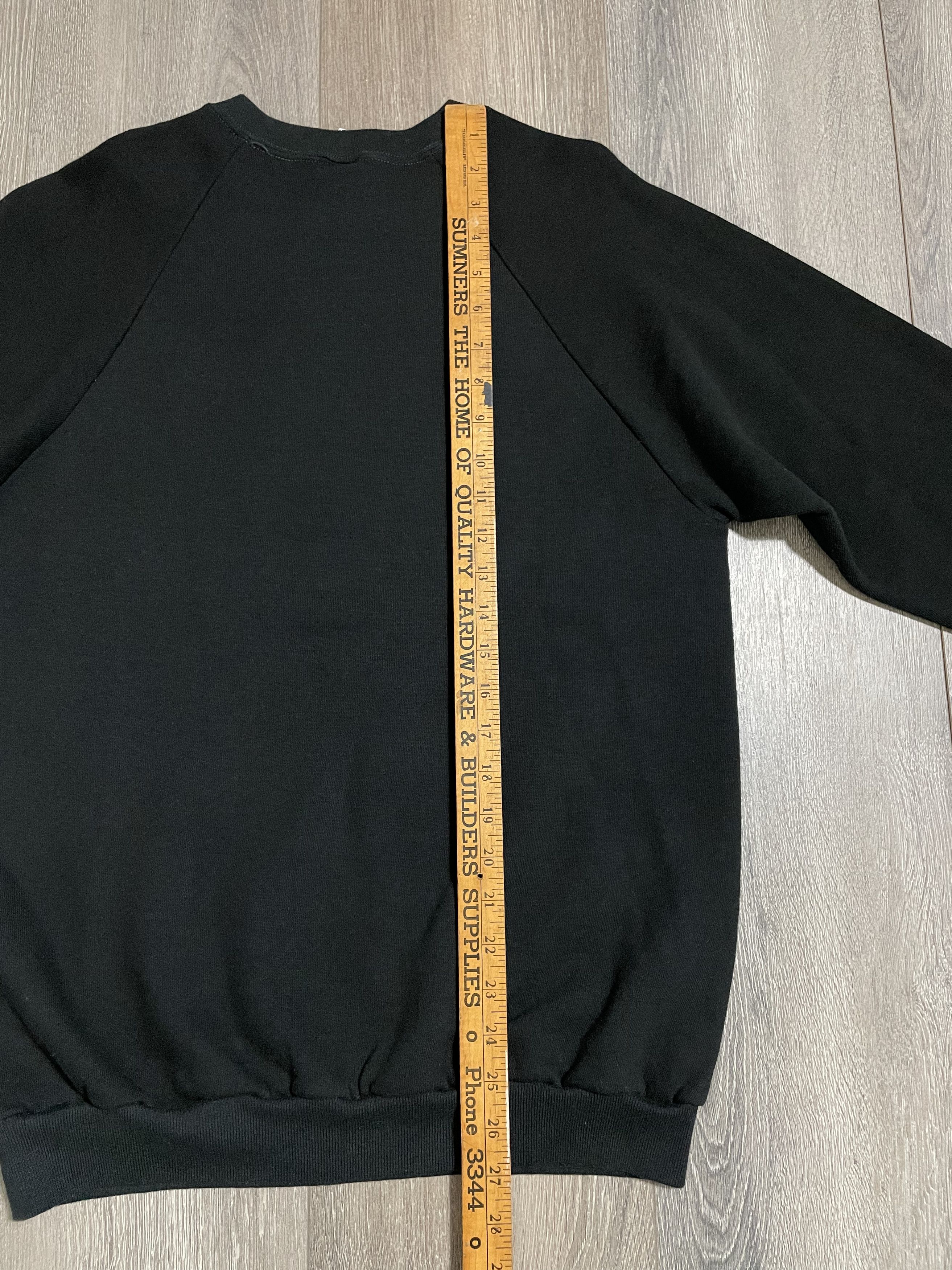 Vintage Vintage New York Black Crewneck Sweater 1988 Size US XL / EU 56 / 4 - 14 Thumbnail