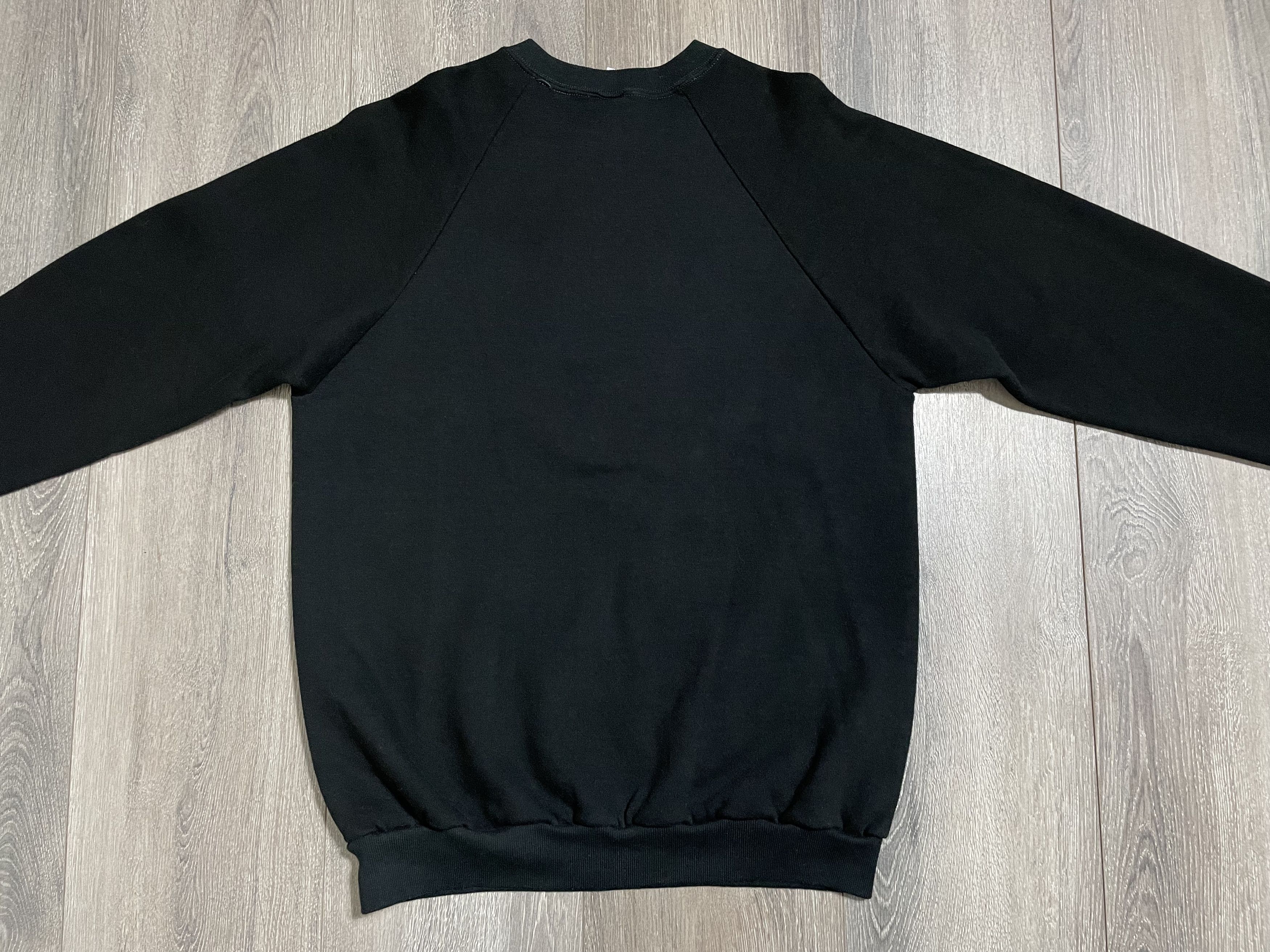 Vintage Vintage New York Black Crewneck Sweater 1988 Size US XL / EU 56 / 4 - 12 Thumbnail