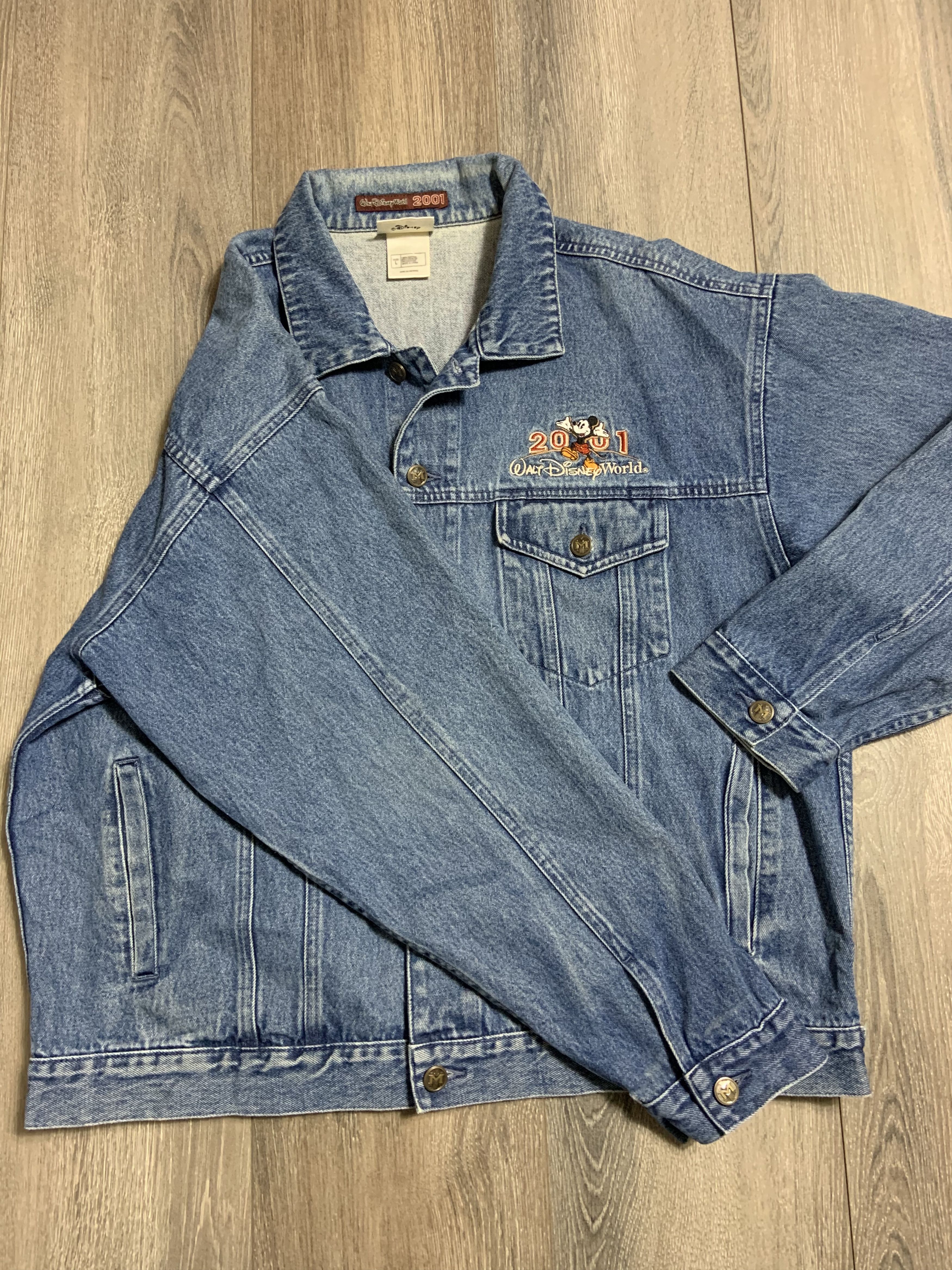Disney Vintage Disney Mickey Mouse Trucker Jacket Size US L / EU 52-54 / 3 - 6 Thumbnail