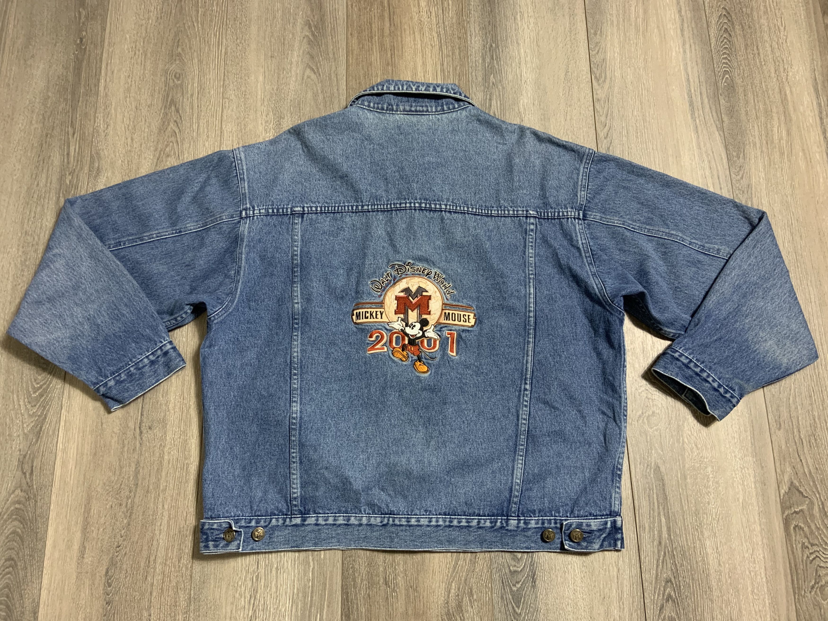 Disney Vintage Disney Mickey Mouse Trucker Jacket Size US L / EU 52-54 / 3 - 10 Thumbnail