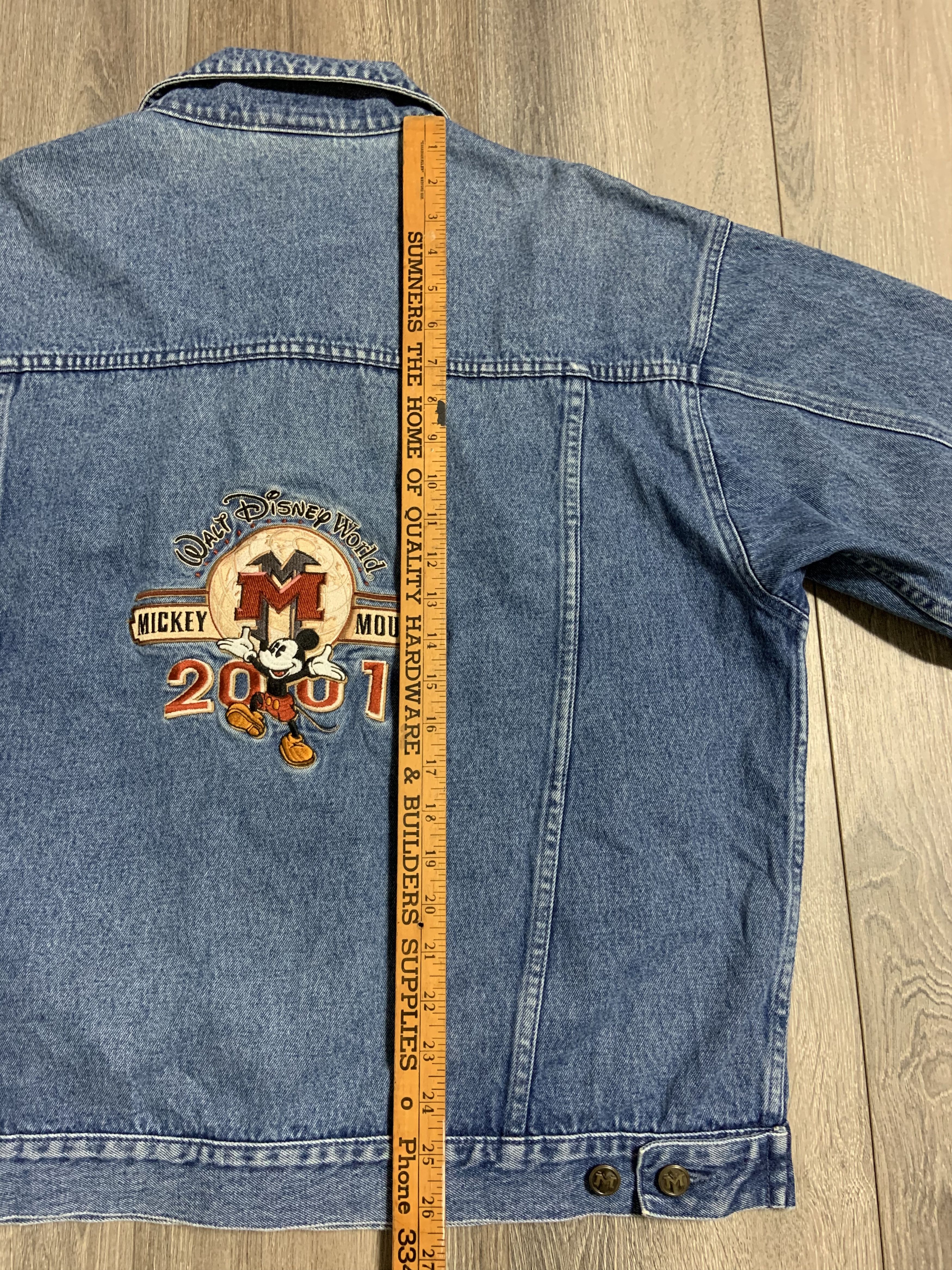 Disney Vintage Disney Mickey Mouse Trucker Jacket Size US L / EU 52-54 / 3 - 14 Thumbnail
