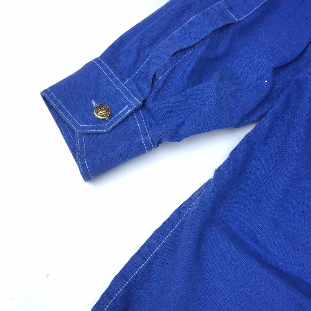 Versace versace button up four pocket overshirt/soft denim jacket Size US XL / EU 56 / 4 - 5 Thumbnail
