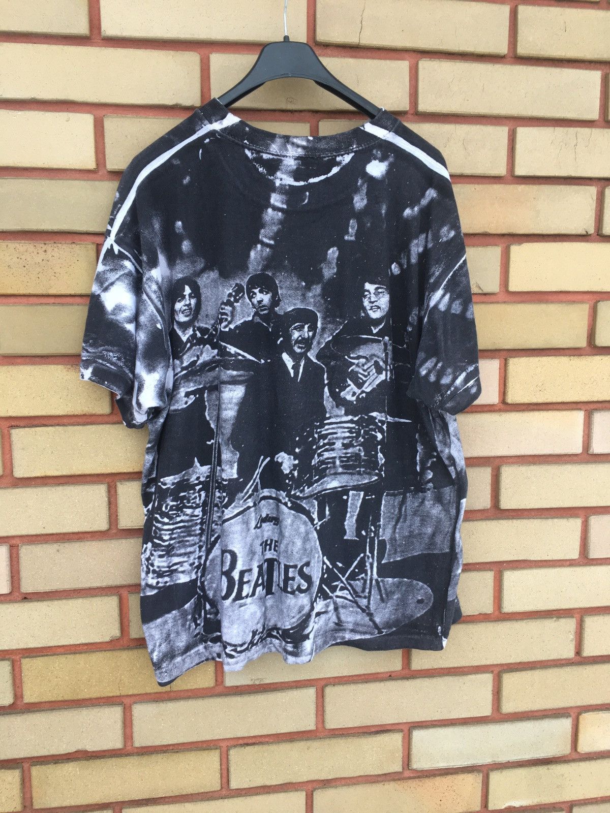 Band Tees × Vintage Vintage The Beatles all over print tee Size US L / EU 52-54 / 3 - 2 Thumbnail