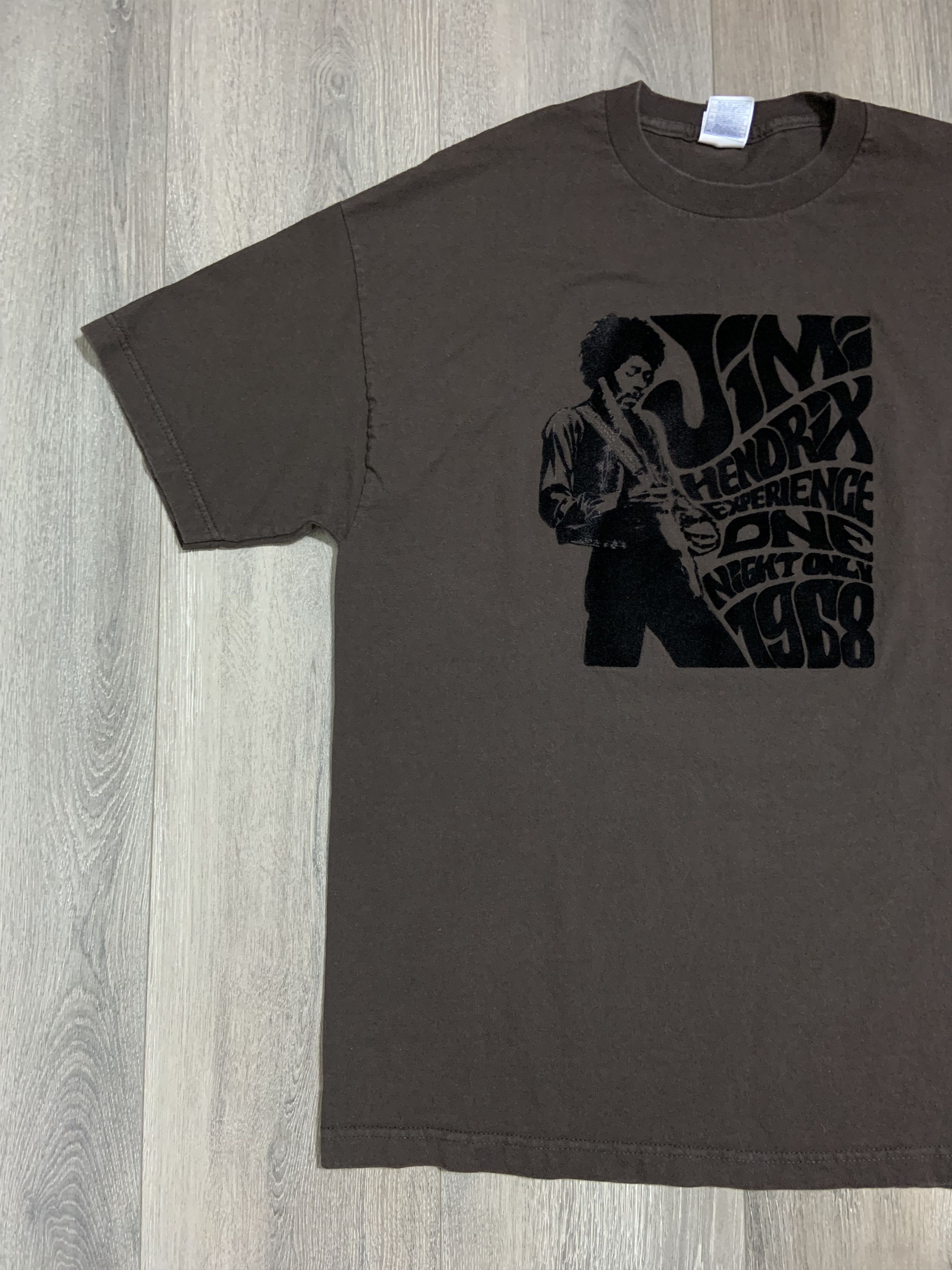 Band Tees Vintage Jimi Hendrix Tee Shirt Size US XL / EU 56 / 4 - 6 Thumbnail