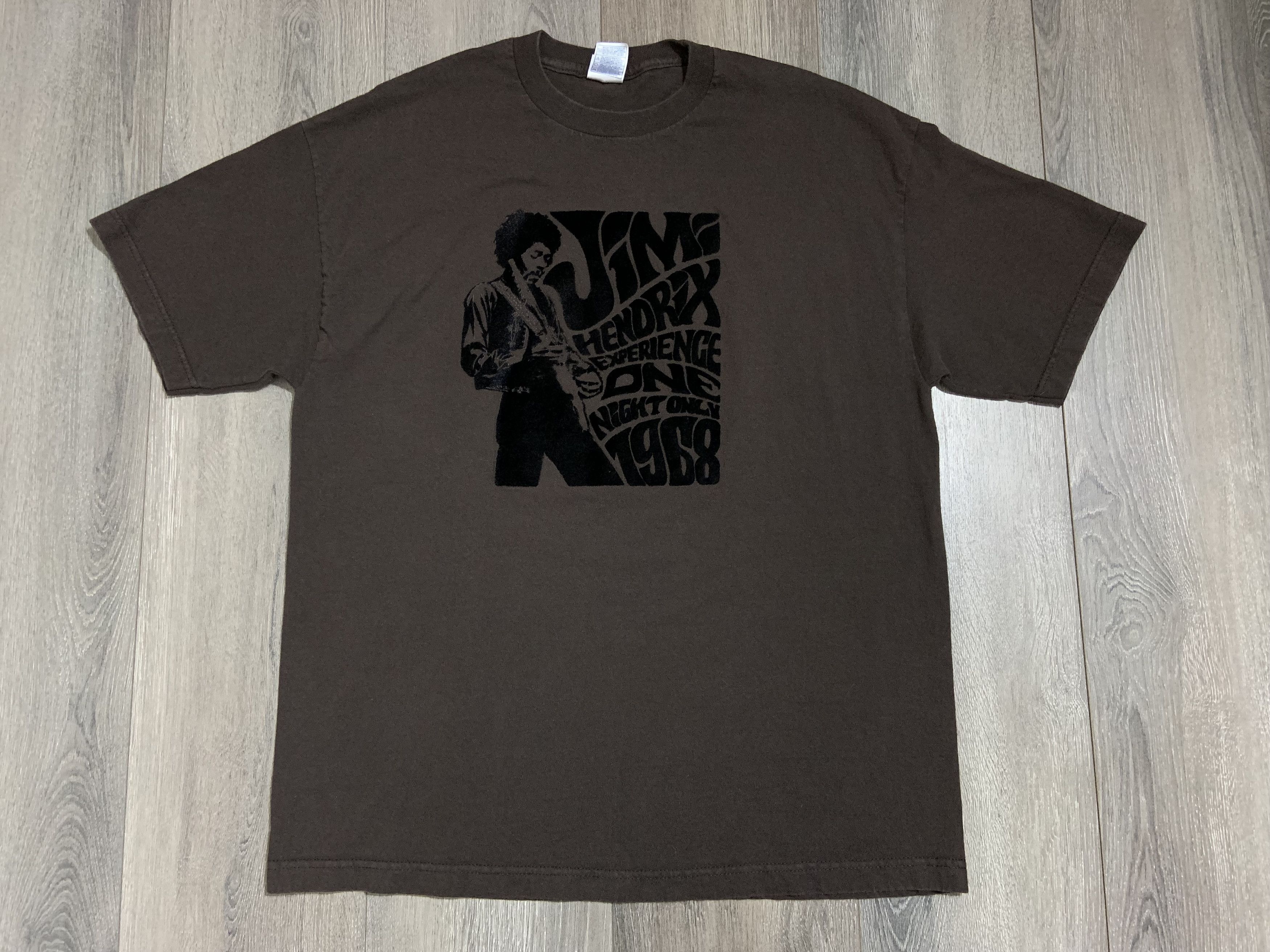 Band Tees Vintage Jimi Hendrix Tee Shirt Size US XL / EU 56 / 4 - 4 Thumbnail