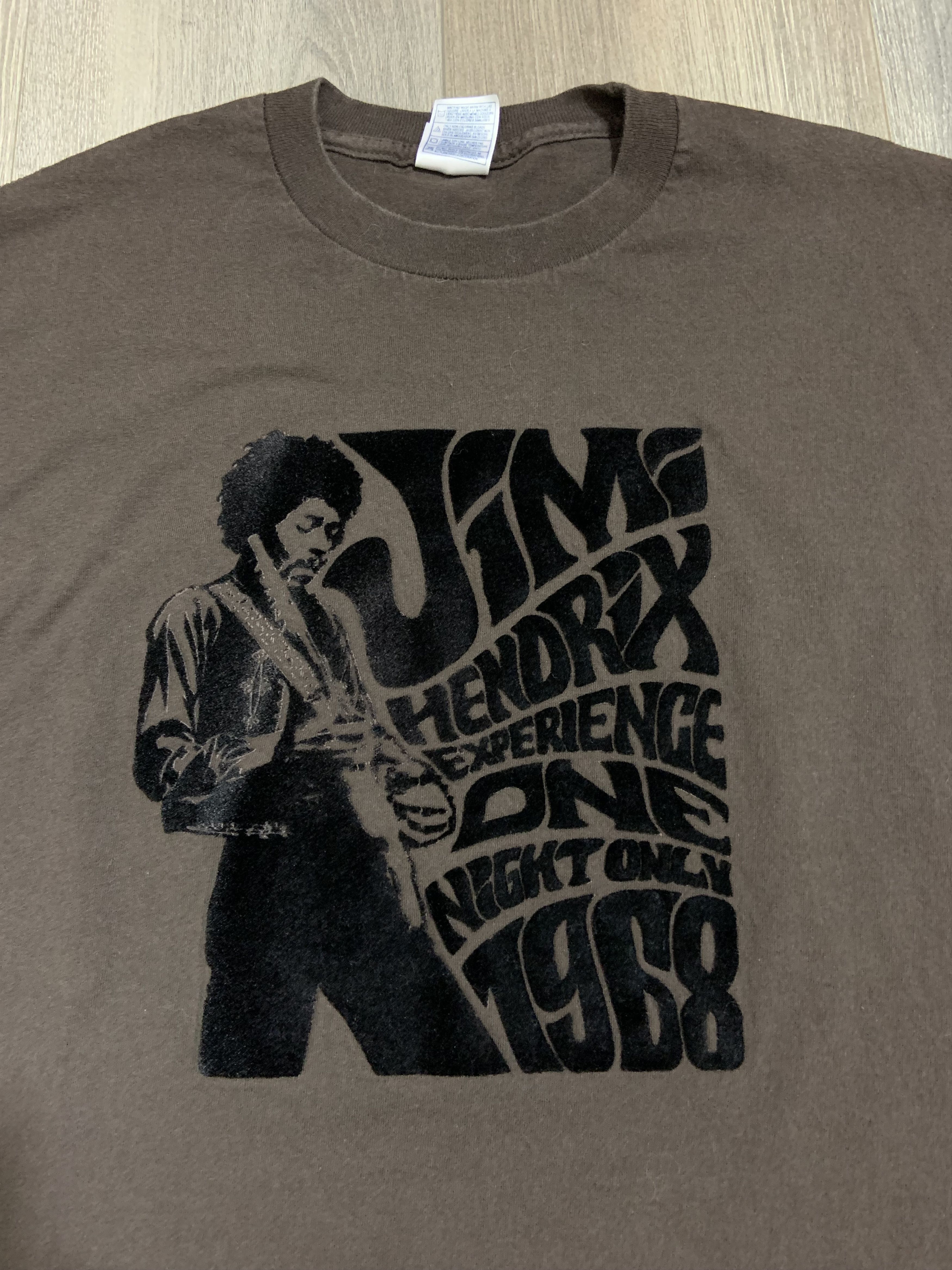 Band Tees Vintage Jimi Hendrix Tee Shirt Size US XL / EU 56 / 4 - 7 Thumbnail
