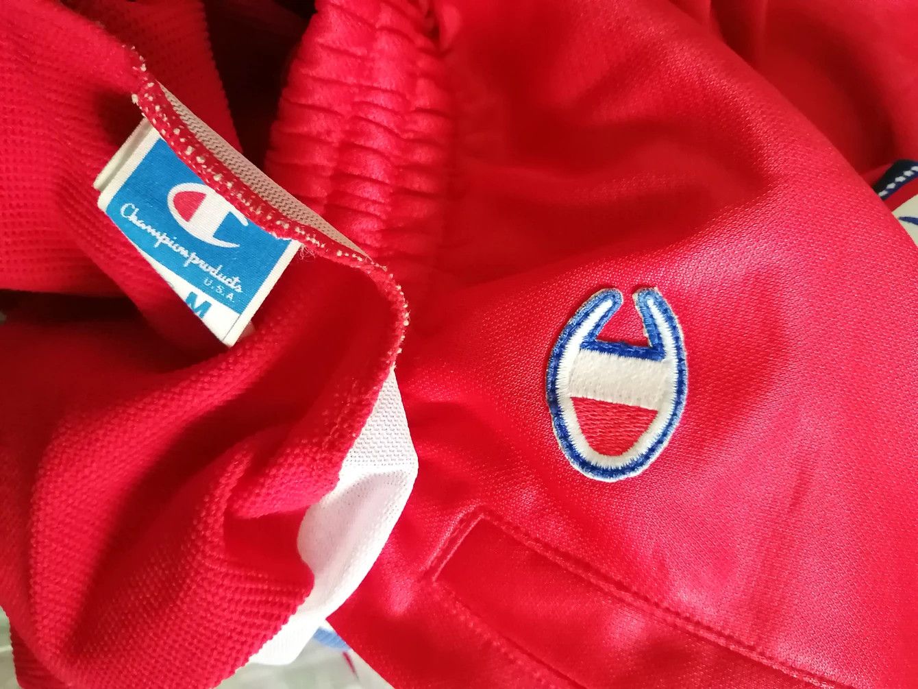 Champion Vintage CHAMPION Side Tape Short Size US 31 - 5 Thumbnail