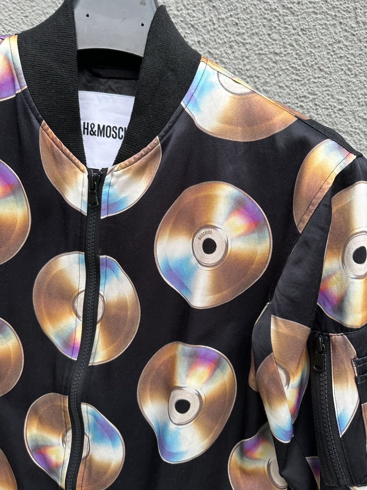 H&M × Moschino MOSCHINO H&M CD disk Jacket Size XS / US 0-2 / IT 36-38 - 8 Thumbnail