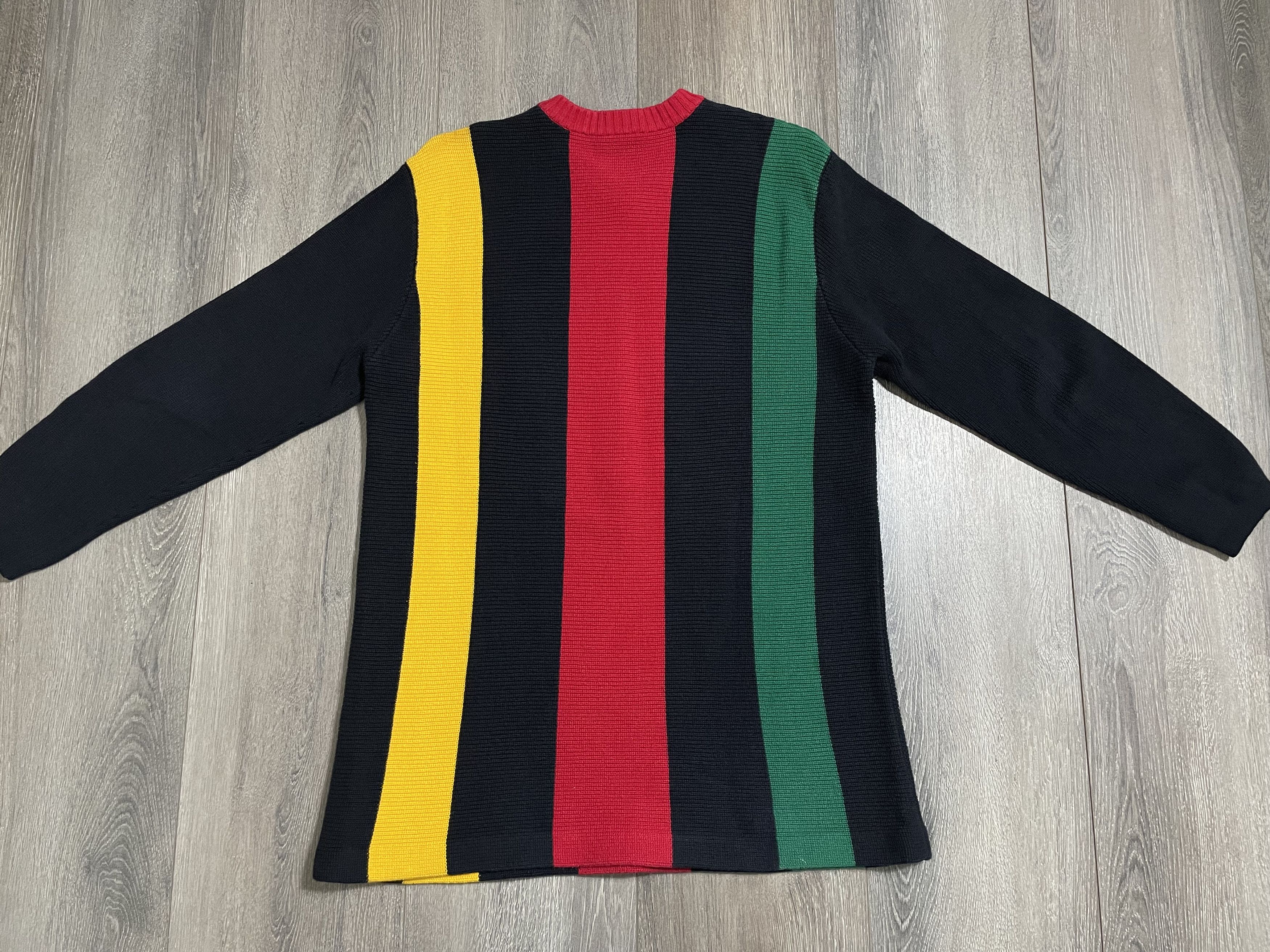 Tommy Hilfiger Vintage Vertical Stripe Sweater Size US M / EU 48-50 / 2 - 10 Thumbnail