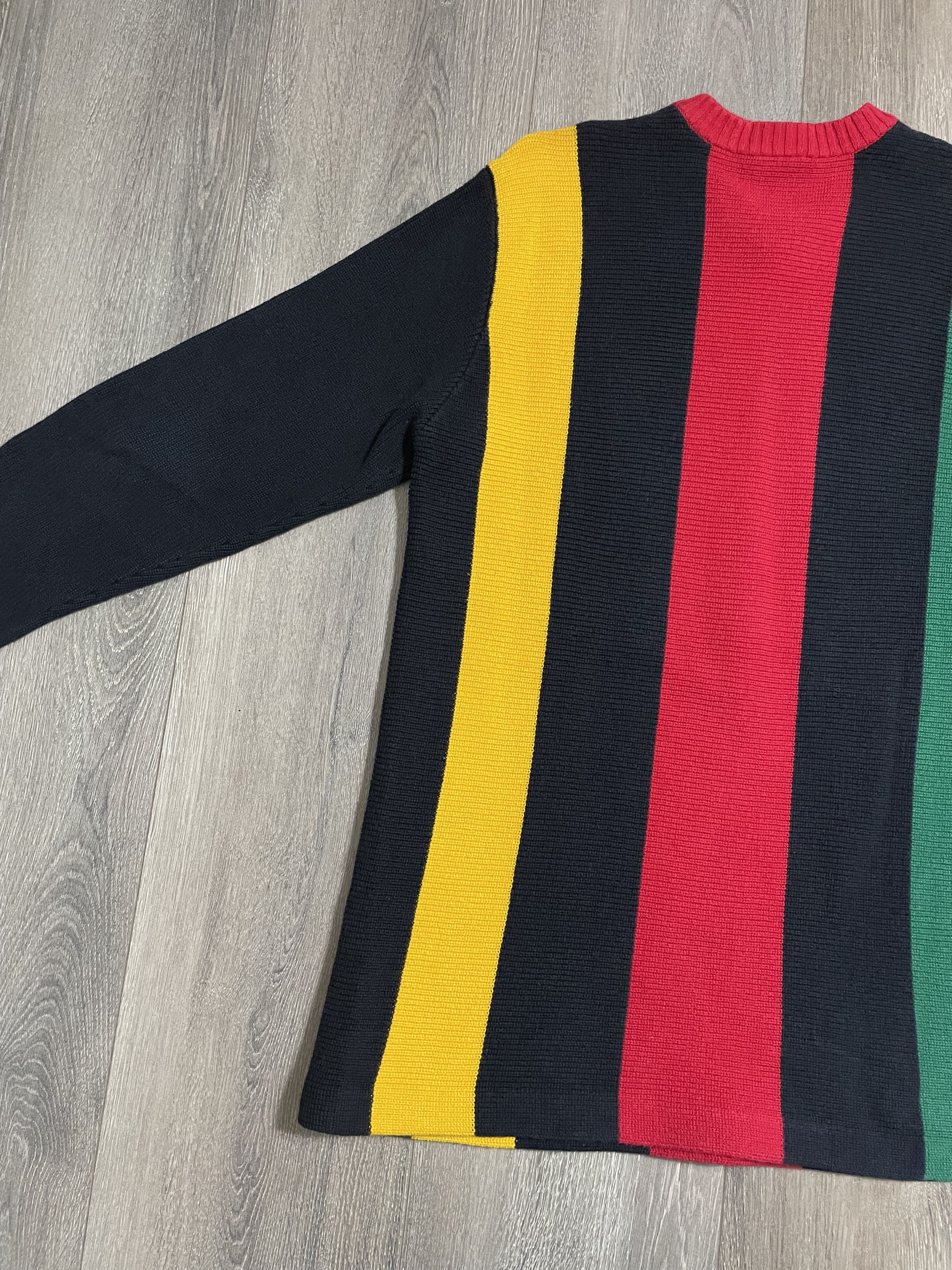 Tommy Hilfiger Vintage Vertical Stripe Sweater Size US M / EU 48-50 / 2 - 12 Thumbnail