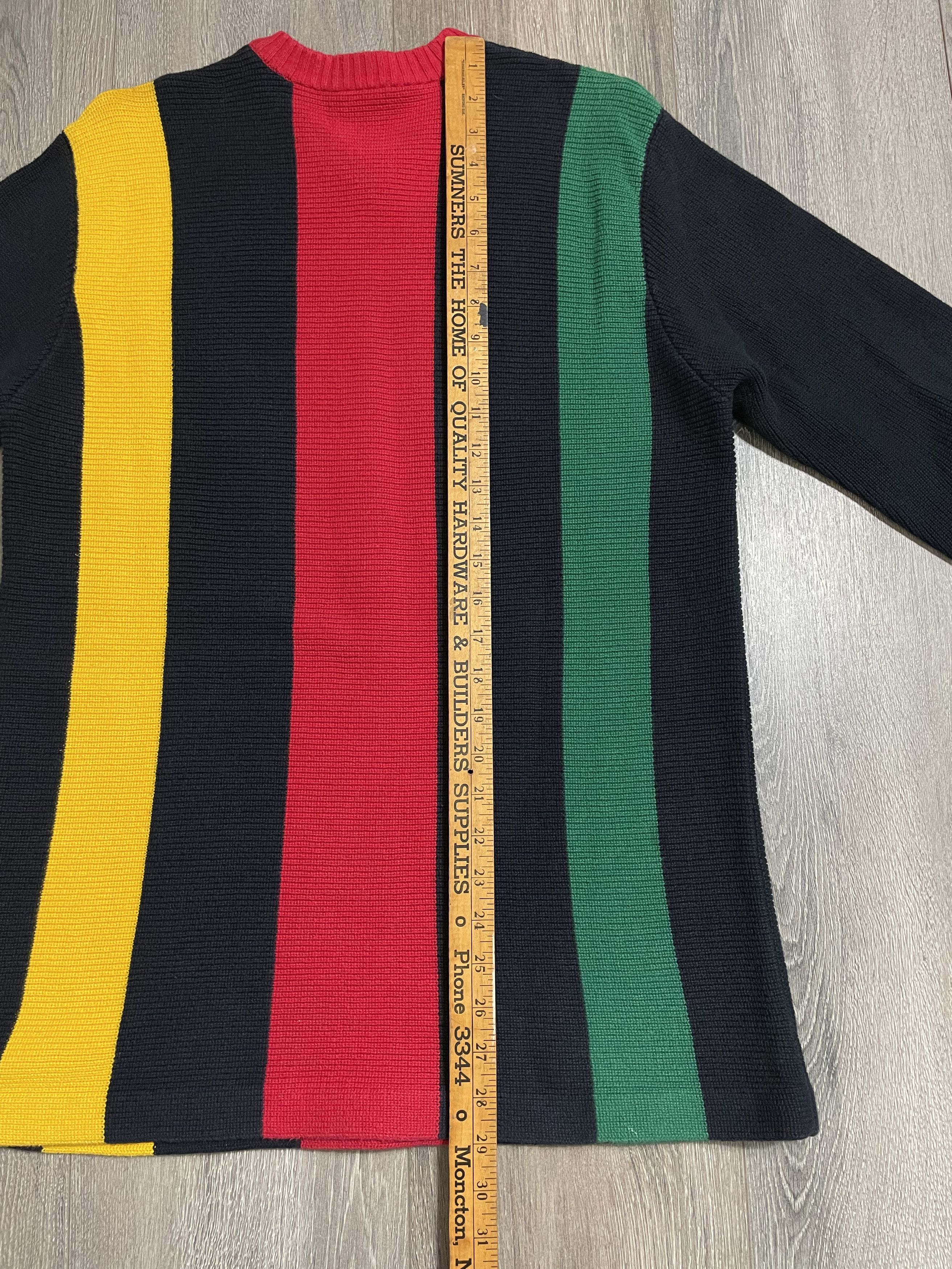 Tommy Hilfiger Vintage Vertical Stripe Sweater Size US M / EU 48-50 / 2 - 14 Thumbnail