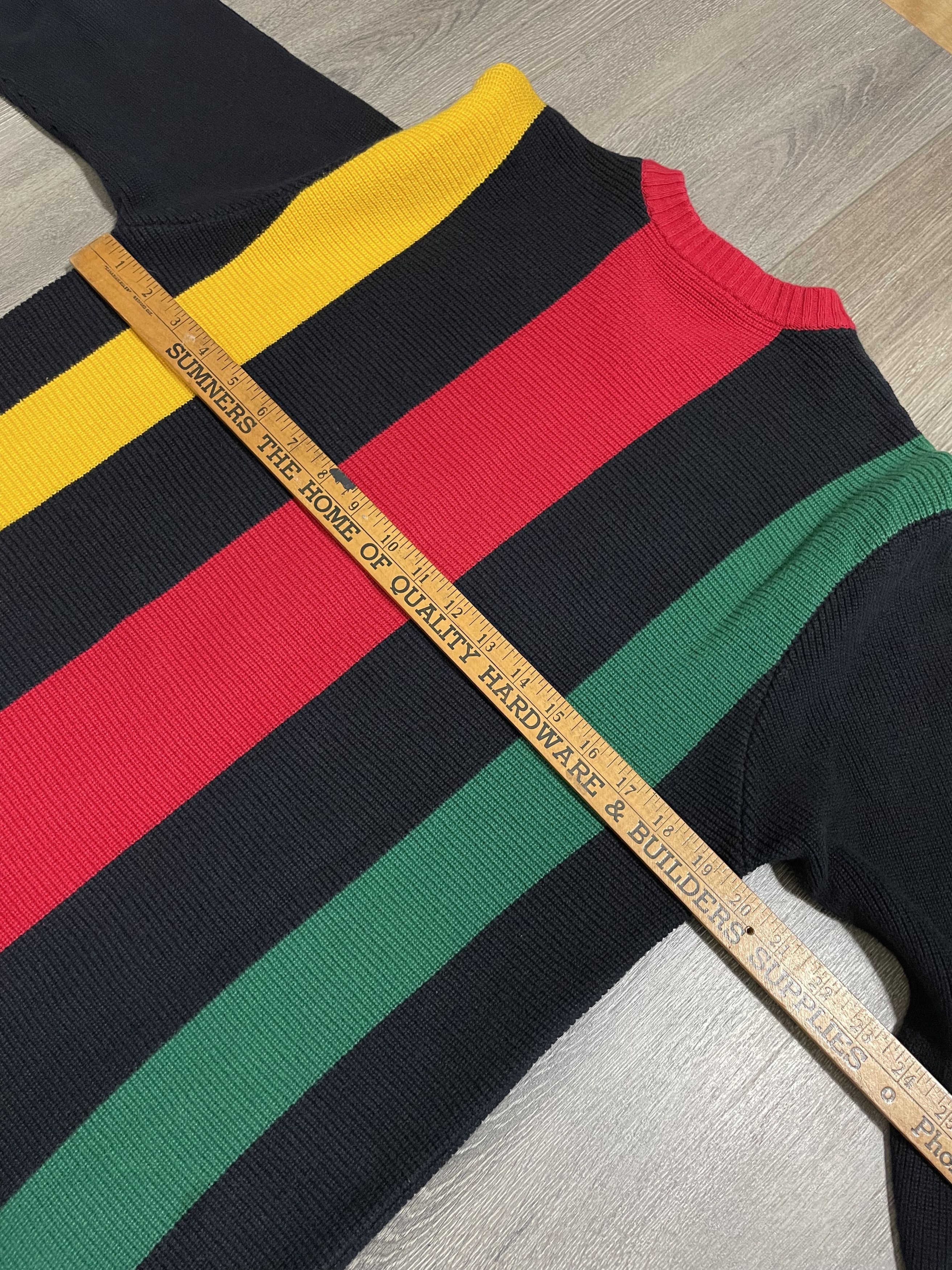 Tommy Hilfiger Vintage Vertical Stripe Sweater Size US M / EU 48-50 / 2 - 13 Thumbnail