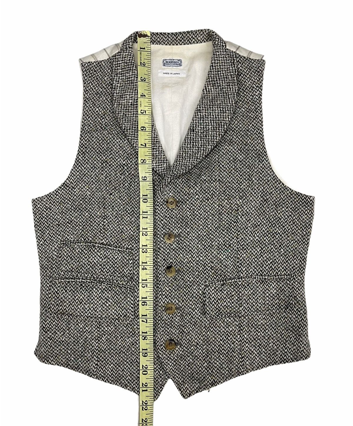 Beams Plus JAPANESE BEAMS BOY WOOL WAIST VEST Size US XS / EU 42 / 0 - 4 Thumbnail