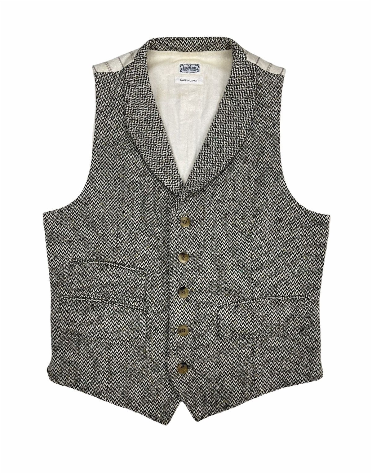 Beams Plus JAPANESE BEAMS BOY WOOL WAIST VEST Size US XS / EU 42 / 0 - 1 Thumbnail