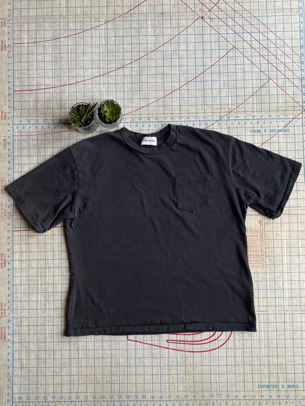 Askyurself Askyurself Pocket Tee Faded Charcoal Grey Size Medium Size US M / EU 48-50 / 2 - 2 Thumbnail