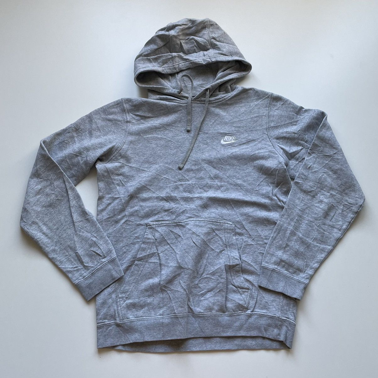 Nike × Vintage Vintage 2000s Nike Embroidered Swoosh Hoodie Small Rare Size US S / EU 44-46 / 1 - 1 Thumbnail