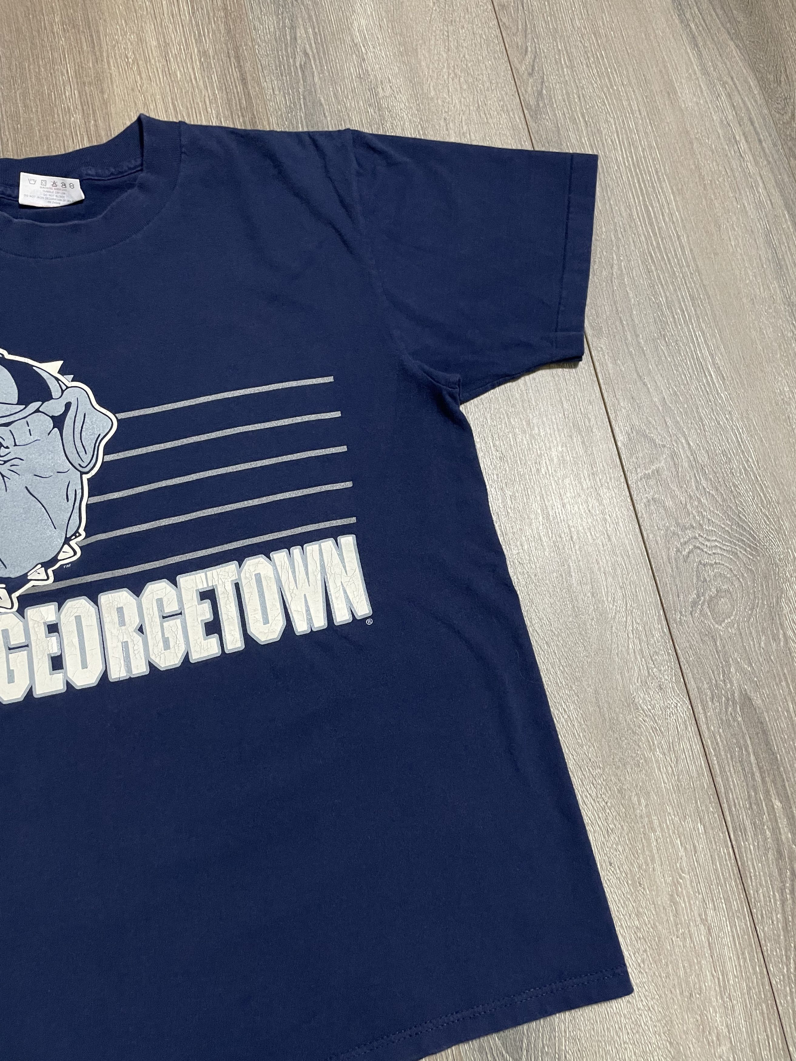 Vintage Vintage Georgetown Hoyas T Shirt Size US L / EU 52-54 / 3 - 4 Thumbnail