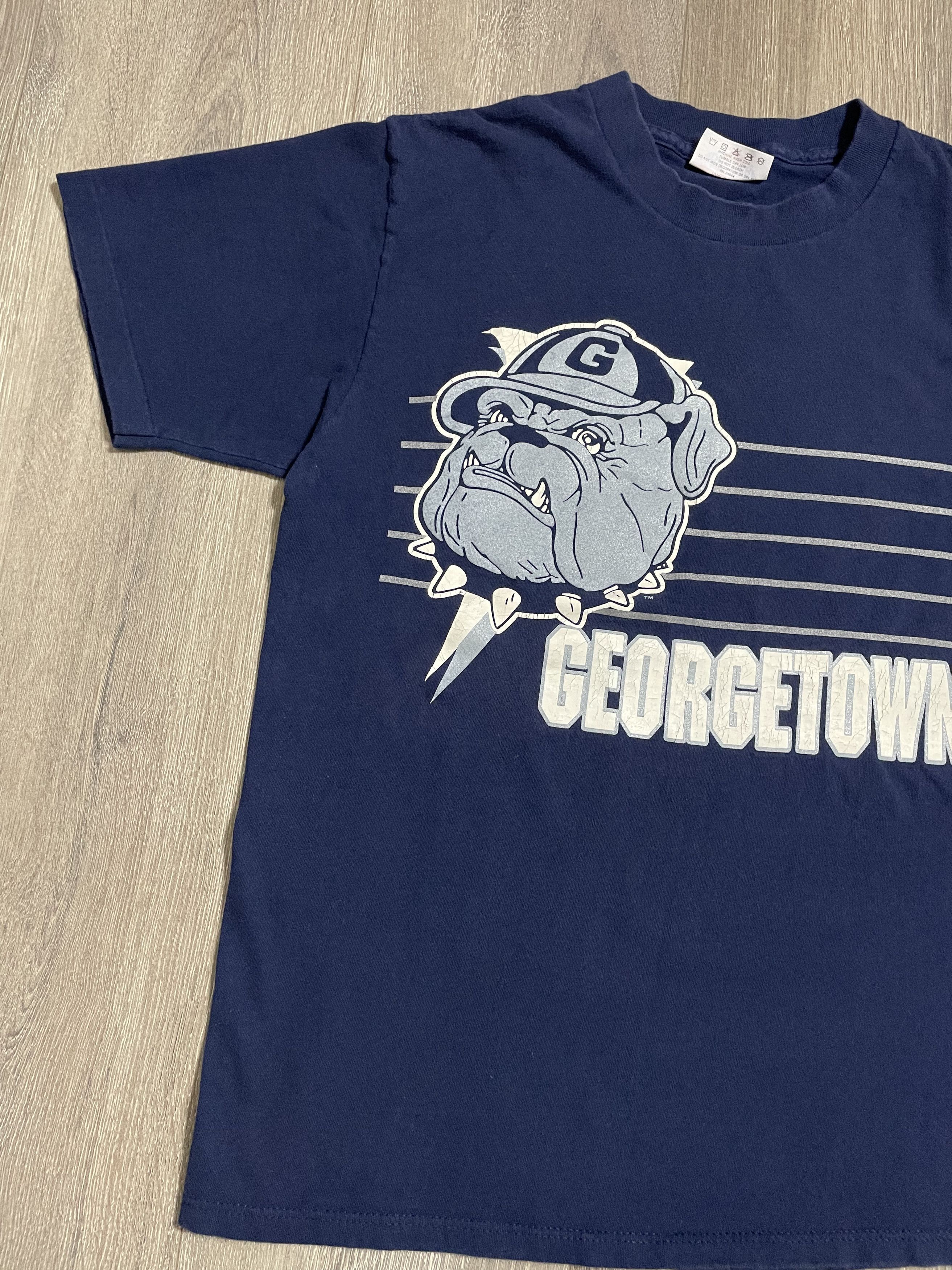 Vintage Vintage Georgetown Hoyas T Shirt Size US L / EU 52-54 / 3 - 5 Thumbnail