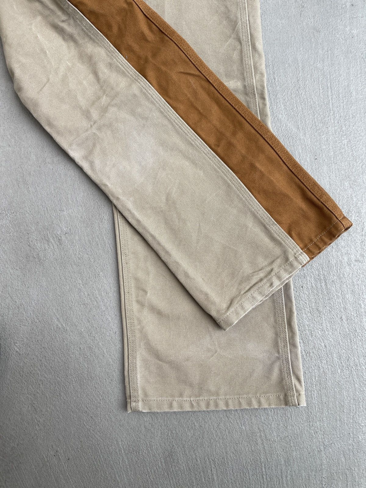 Reese Cooper Reese Cooper Two-Tone Khaki Carpenter Pants Size US 32 / EU 48 - 6 Thumbnail
