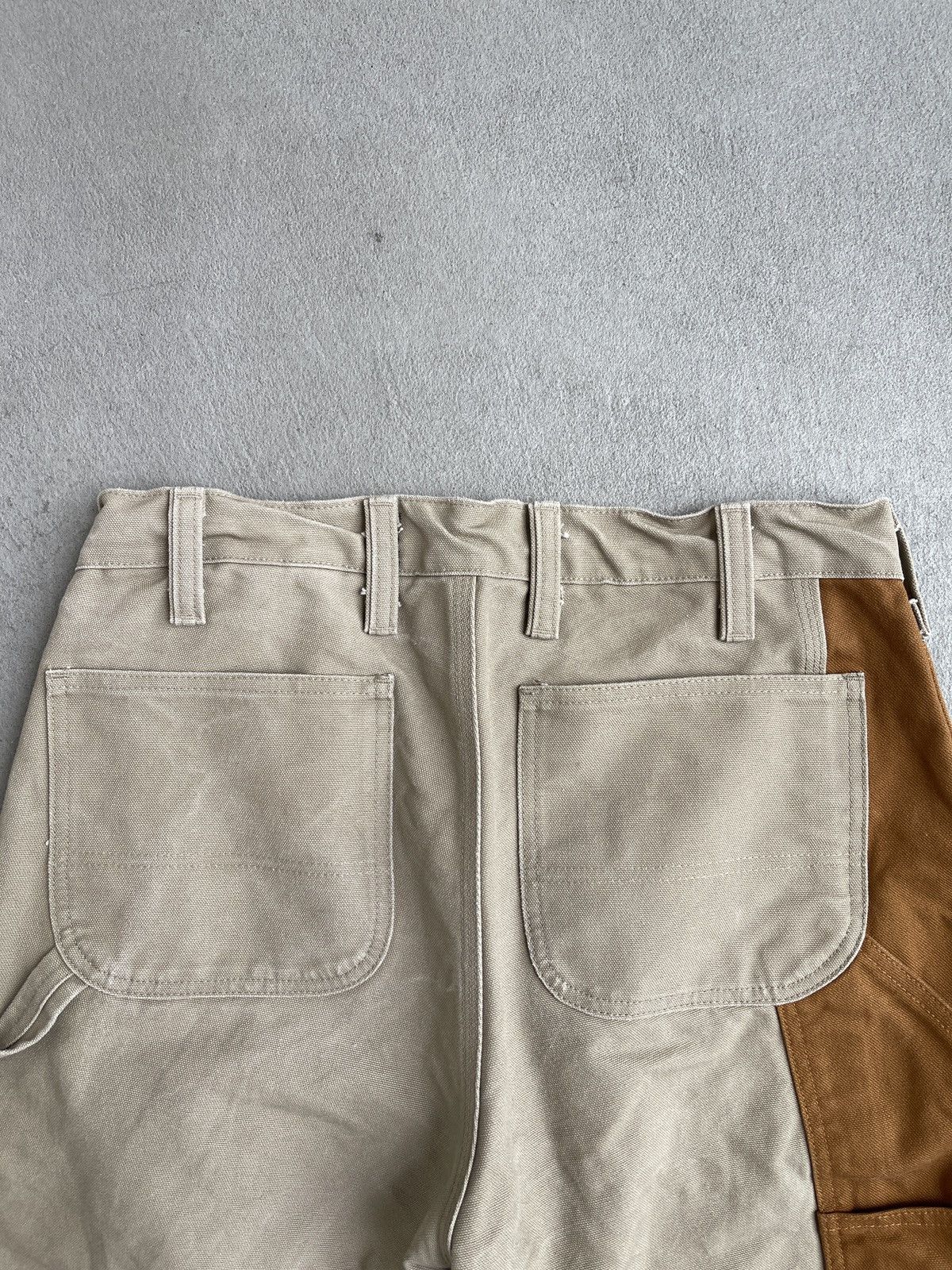 Reese Cooper Reese Cooper Two-Tone Khaki Carpenter Pants Size US 32 / EU 48 - 5 Thumbnail