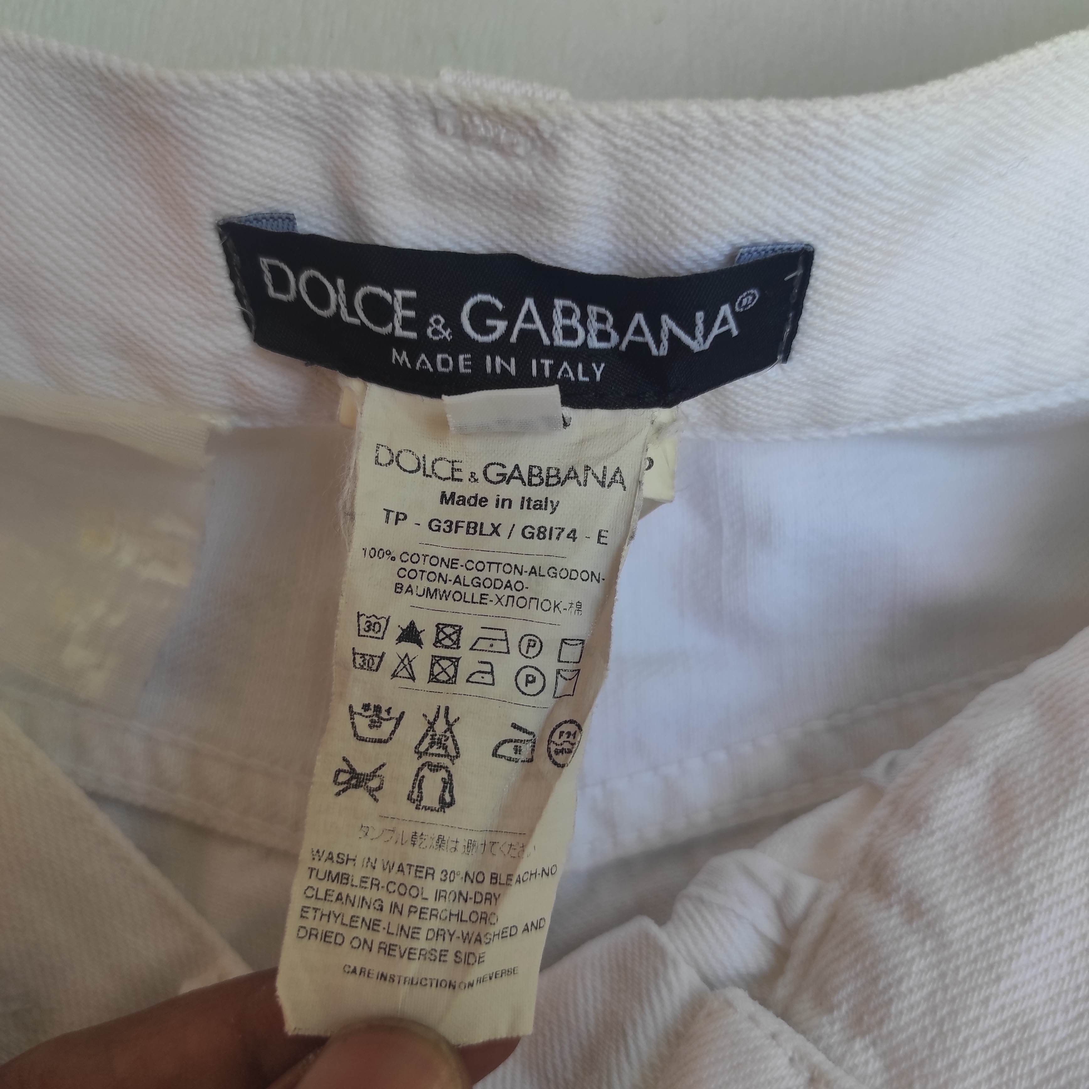 Dolce & Gabbana Dolce & Gabbana Ripped Jeans Size US 34 / EU 50 - 7 Thumbnail