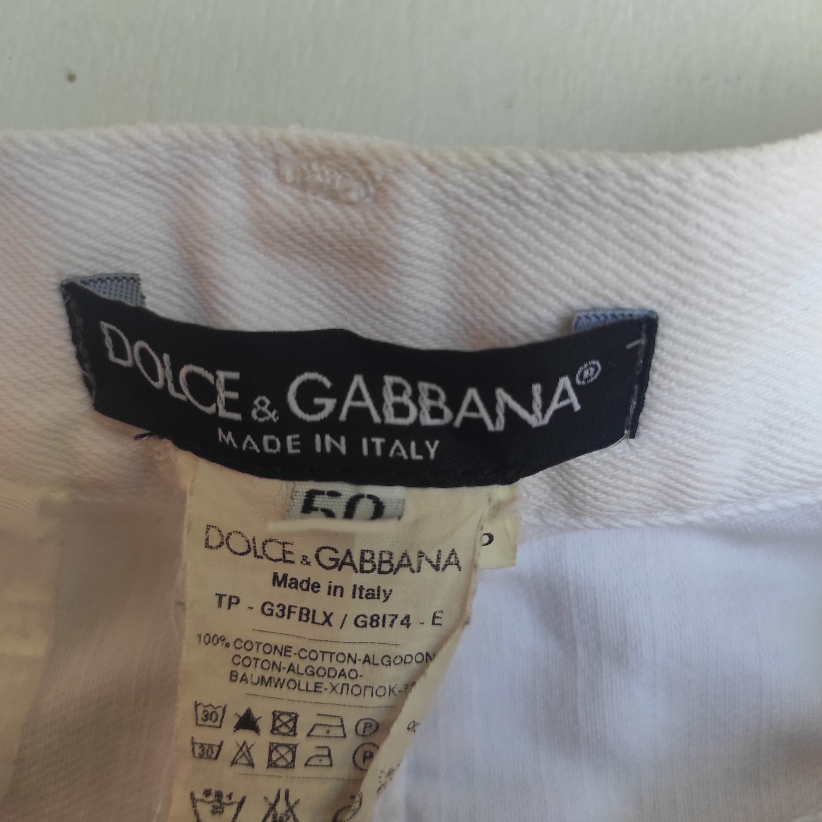 Dolce & Gabbana Dolce & Gabbana Ripped Jeans Size US 34 / EU 50 - 8 Thumbnail