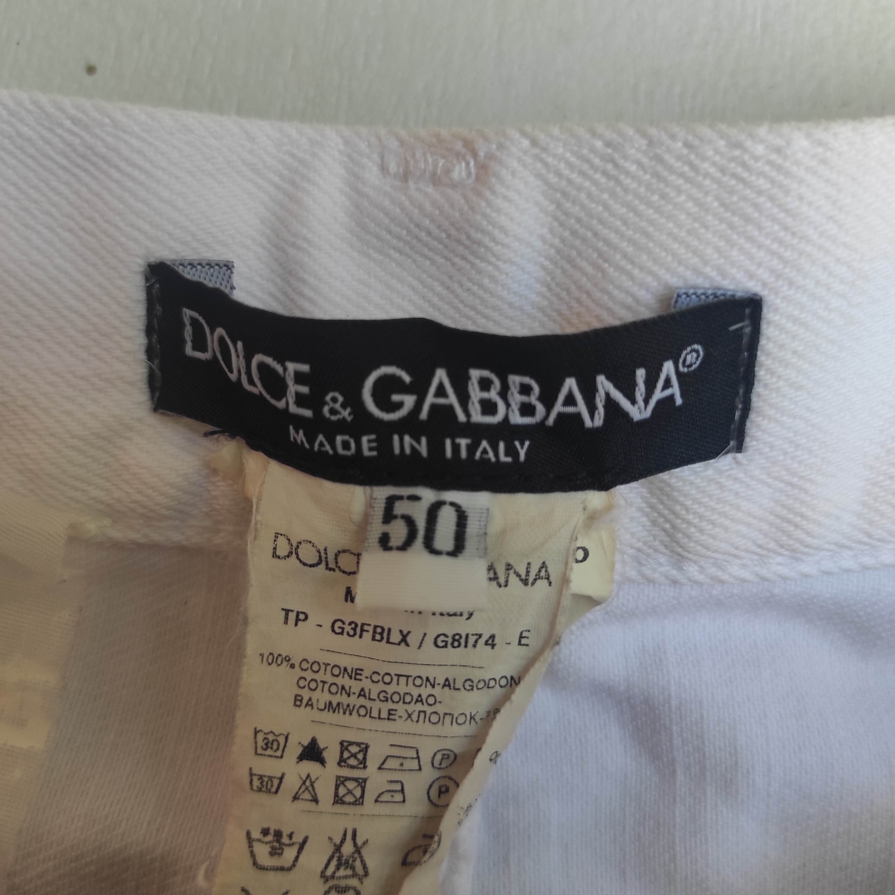 Dolce & Gabbana Dolce & Gabbana Ripped Jeans Size US 34 / EU 50 - 9 Thumbnail