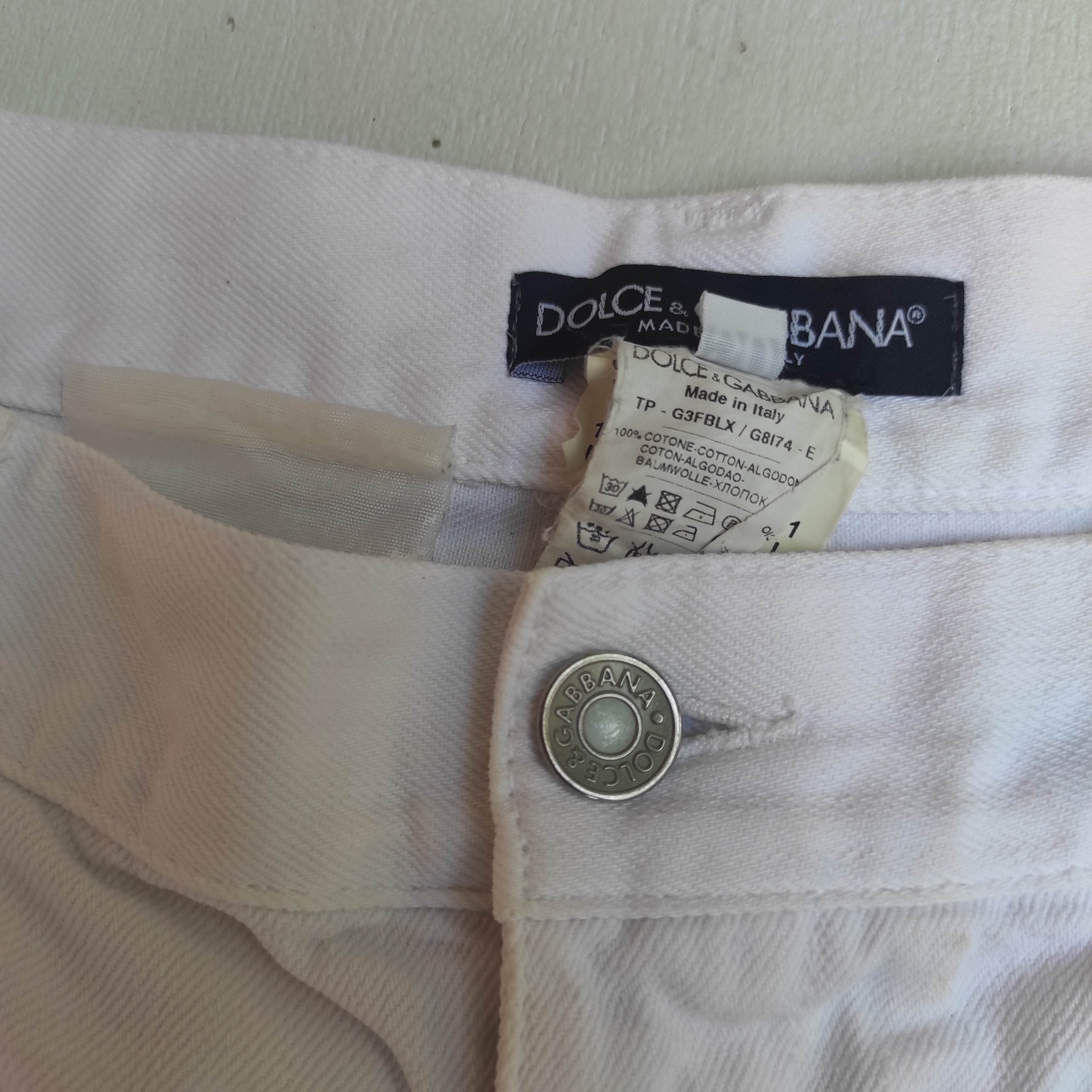 Dolce & Gabbana Dolce & Gabbana Ripped Jeans Size US 34 / EU 50 - 5 Thumbnail