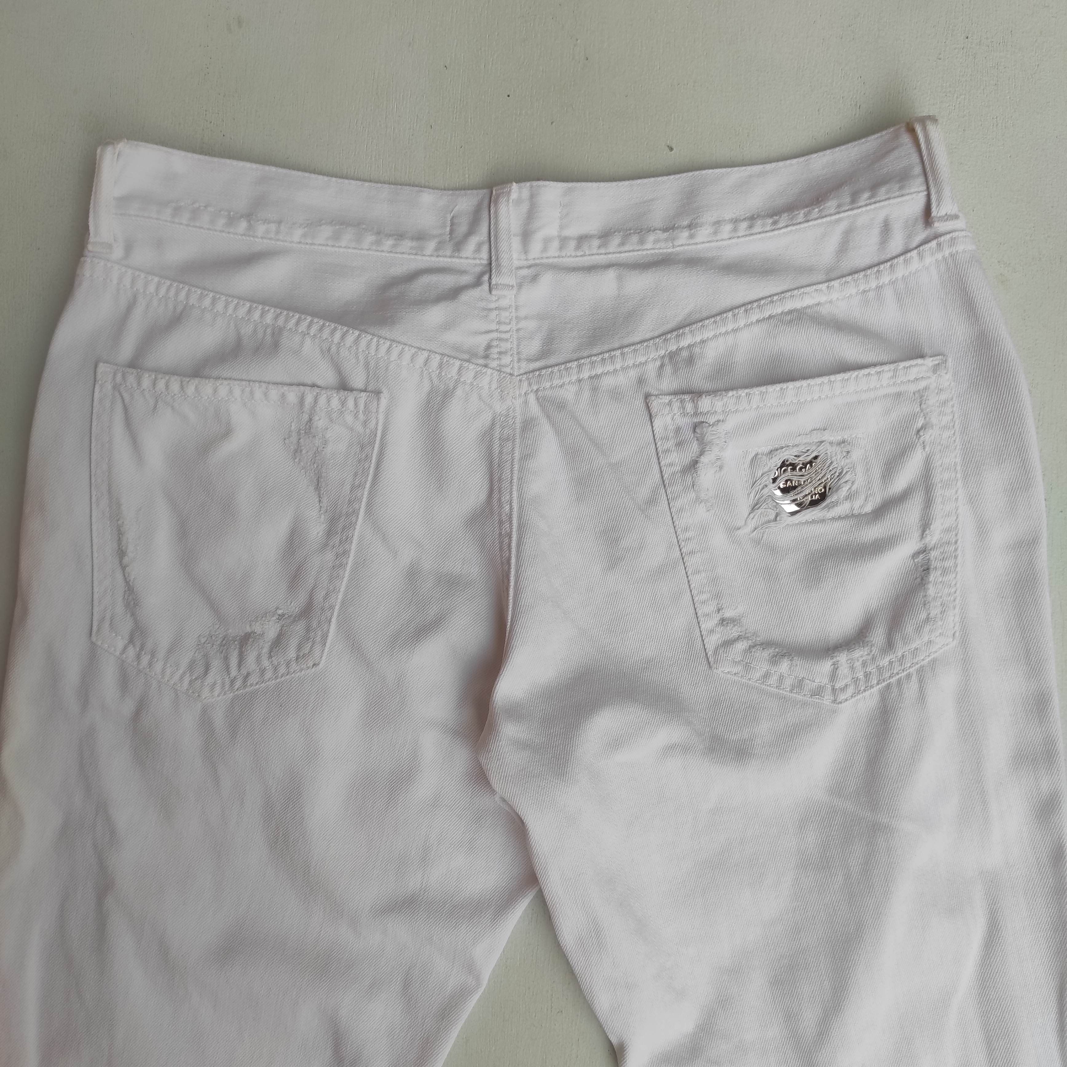 Dolce & Gabbana Dolce & Gabbana Ripped Jeans Size US 34 / EU 50 - 15 Thumbnail