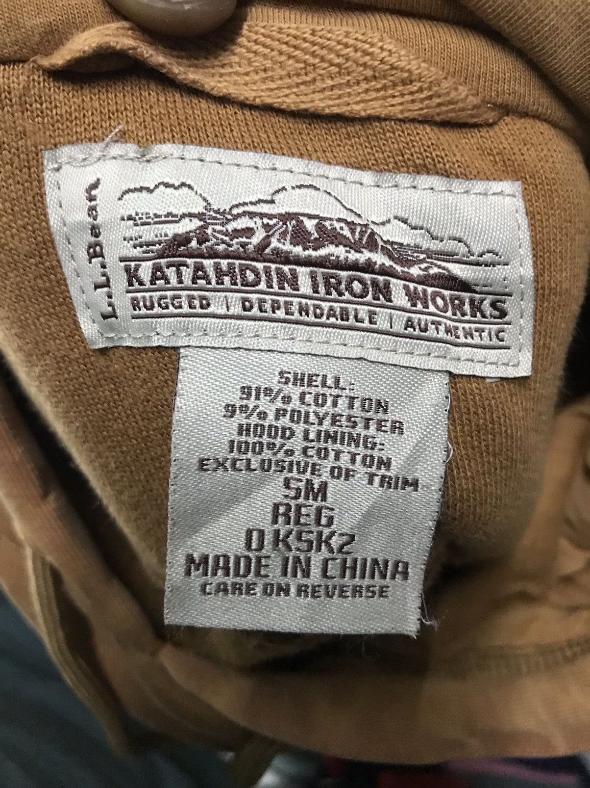 L.L. Bean Katahdin iron works L.L bean plain hoodie pullover Size US L / EU 52-54 / 3 - 3 Thumbnail