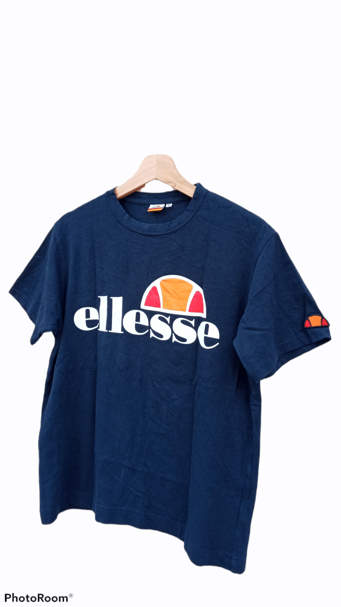 Ellesse × Japanese Brand × Vintage 🔥🔥Ellesse Spell Out Logo T-Shirt Size US M / EU 48-50 / 2 - 3 Thumbnail