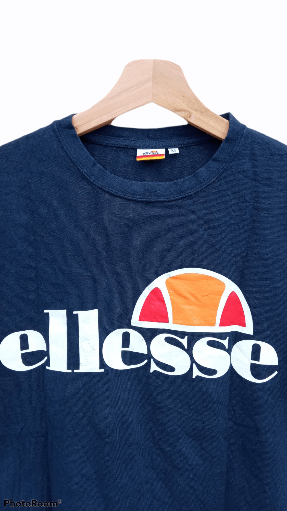 Ellesse × Japanese Brand × Vintage 🔥🔥Ellesse Spell Out Logo T-Shirt Size US M / EU 48-50 / 2 - 15 Thumbnail