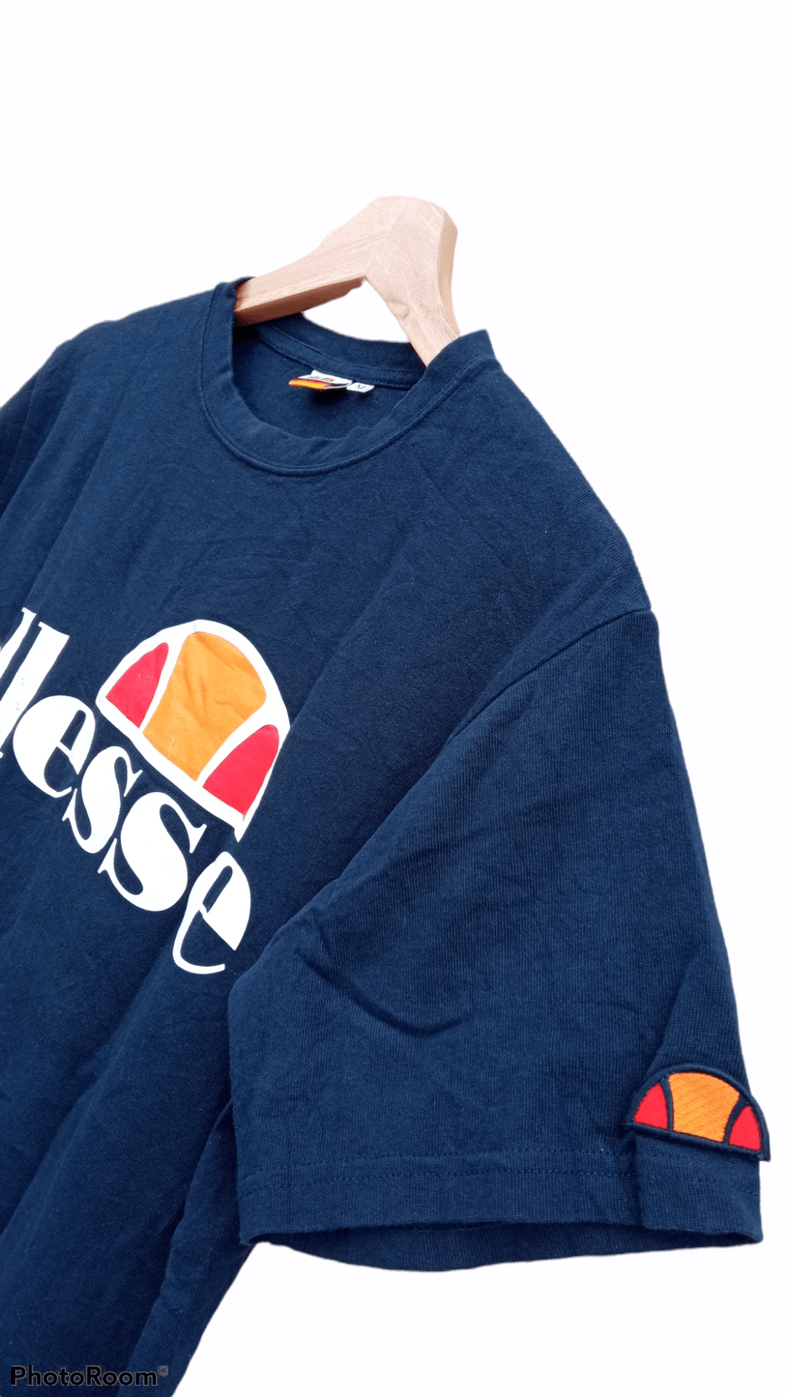 Ellesse × Japanese Brand × Vintage 🔥🔥Ellesse Spell Out Logo T-Shirt Size US M / EU 48-50 / 2 - 9 Thumbnail