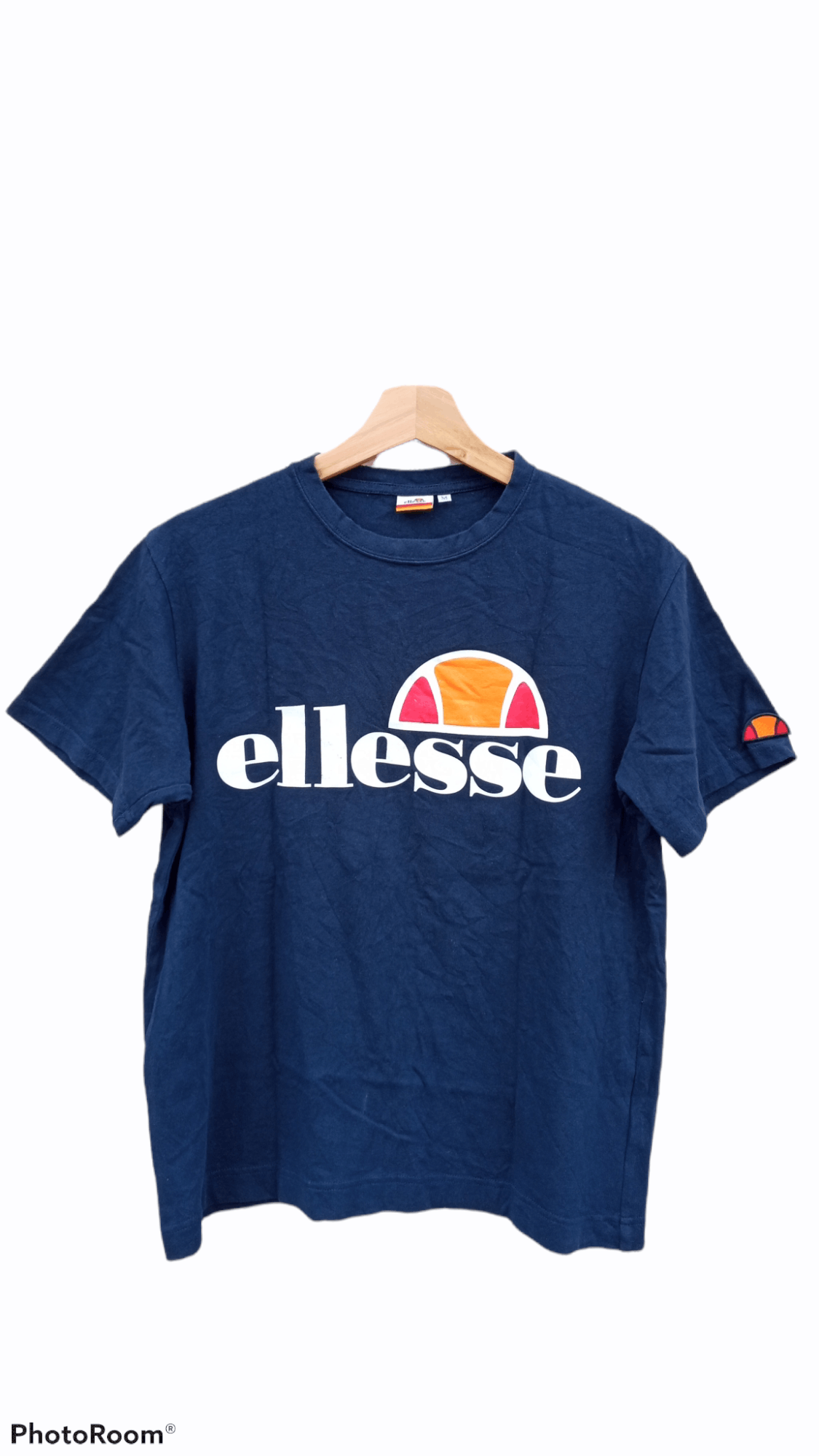 Ellesse × Japanese Brand × Vintage 🔥🔥Ellesse Spell Out Logo T-Shirt Size US M / EU 48-50 / 2 - 1 Thumbnail