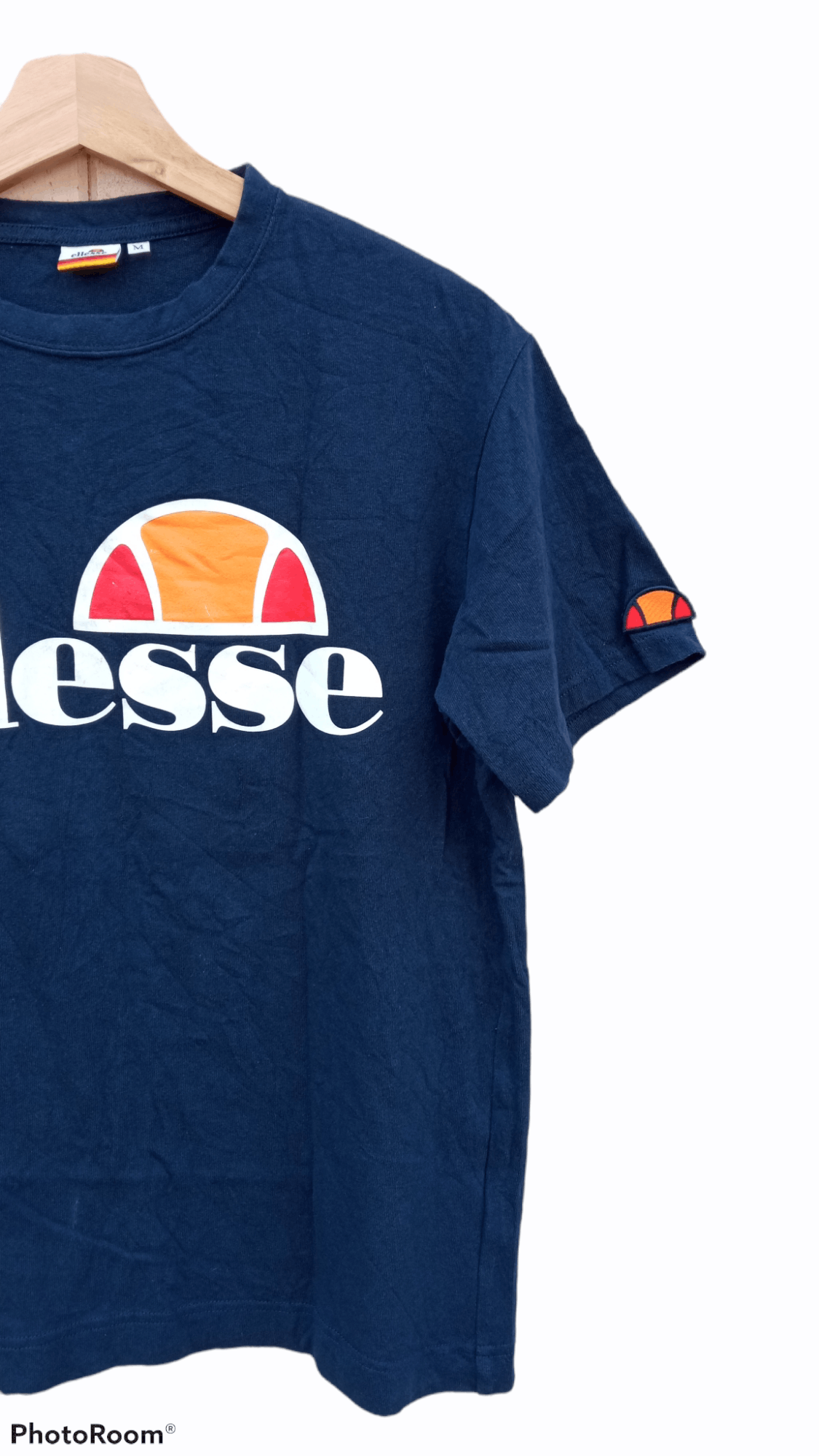 Ellesse × Japanese Brand × Vintage 🔥🔥Ellesse Spell Out Logo T-Shirt Size US M / EU 48-50 / 2 - 5 Thumbnail