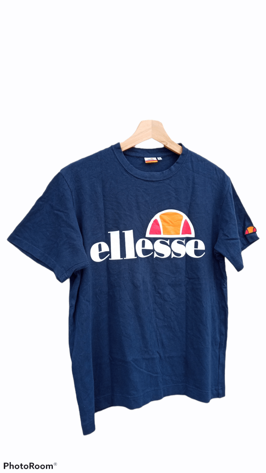 Ellesse × Japanese Brand × Vintage 🔥🔥Ellesse Spell Out Logo T-Shirt Size US M / EU 48-50 / 2 - 2 Thumbnail