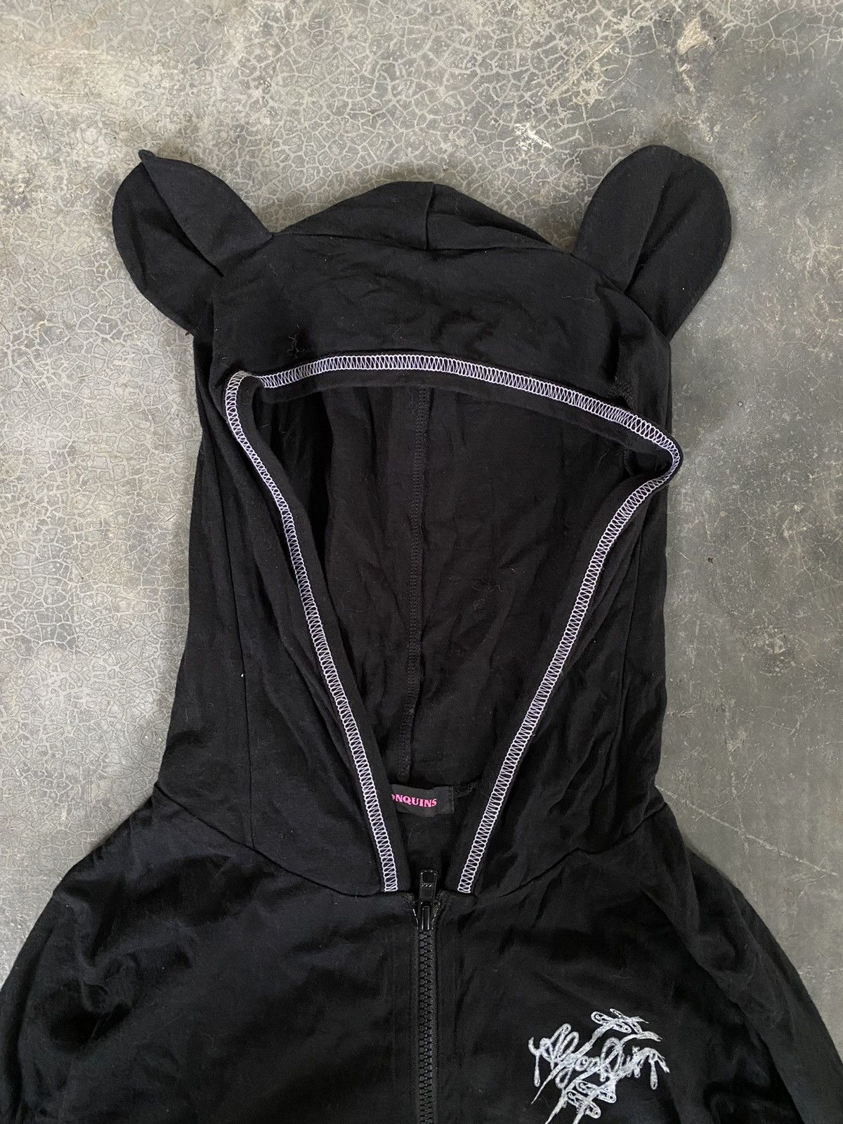 Japanese Brand ALGONQUINS Japan Rabbit punk cat ear light hoodie Size M / US 6-8 / IT 42-44 - 4 Thumbnail
