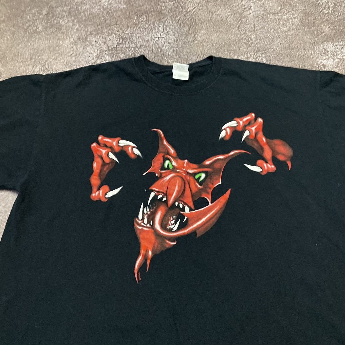 Band Tees Vintage Y2K Tee Devil Face Blood DEAD Skulls L Size US L / EU 52-54 / 3 - 5 Thumbnail