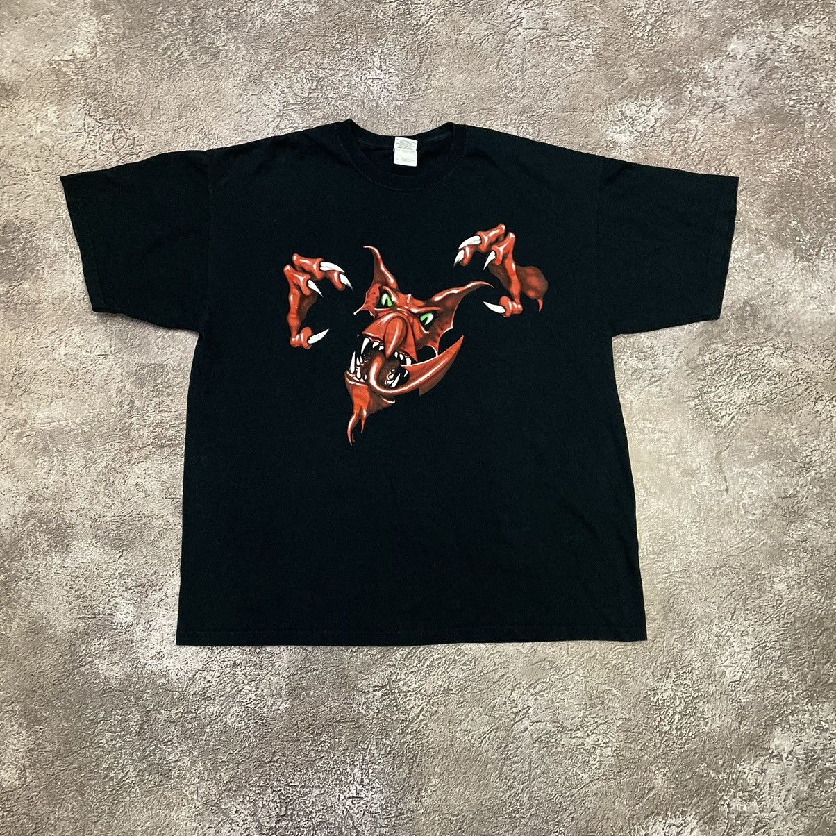 Band Tees Vintage Y2K Tee Devil Face Blood DEAD Skulls L Size US L / EU 52-54 / 3 - 3 Thumbnail