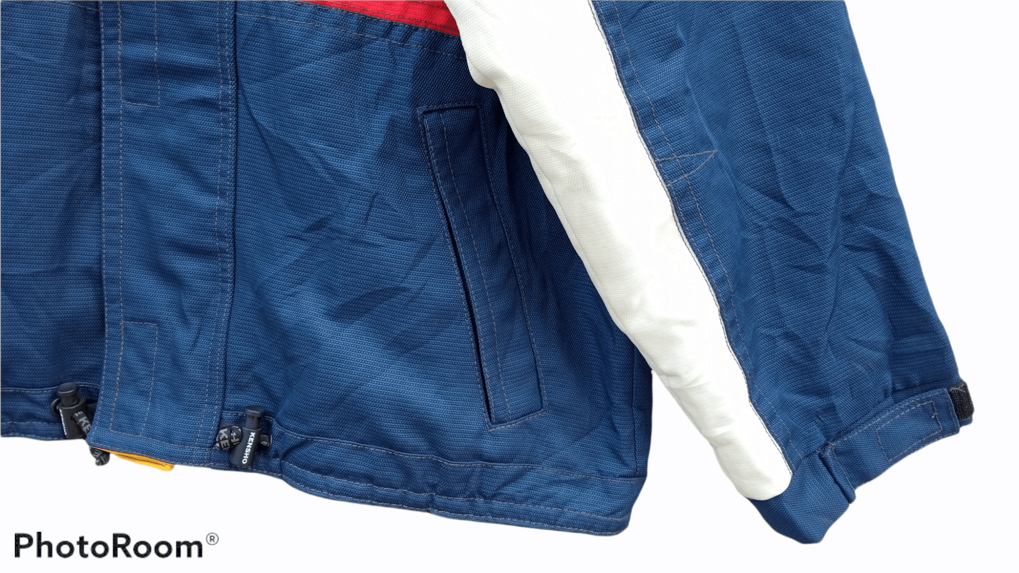 Japanese Brand × Kensho Abe × Vintage 🔥🔥Vintage Kensho Abe Sports Colour Block Jacket Size US L / EU 52-54 / 3 - 8 Thumbnail