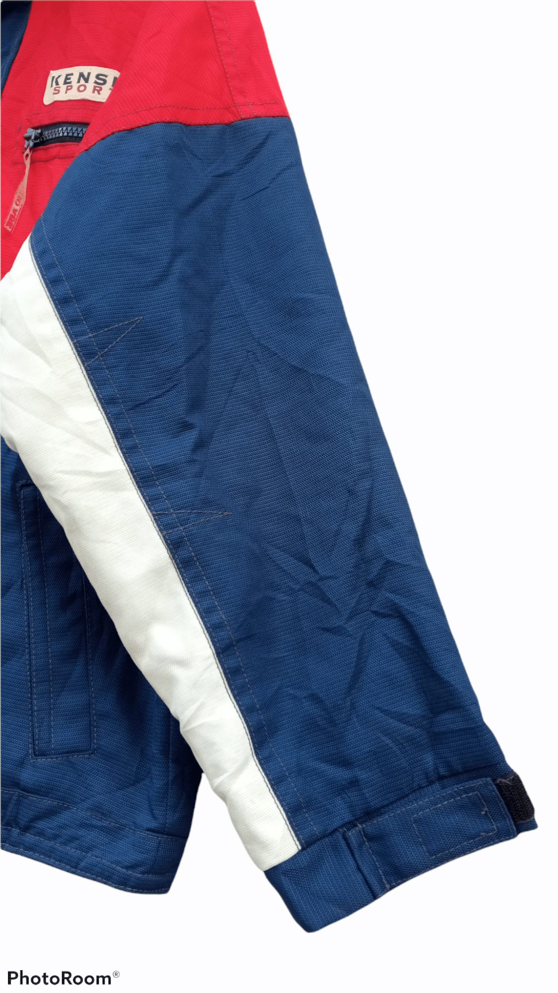 Japanese Brand × Kensho Abe × Vintage 🔥🔥Vintage Kensho Abe Sports Colour Block Jacket Size US L / EU 52-54 / 3 - 6 Thumbnail