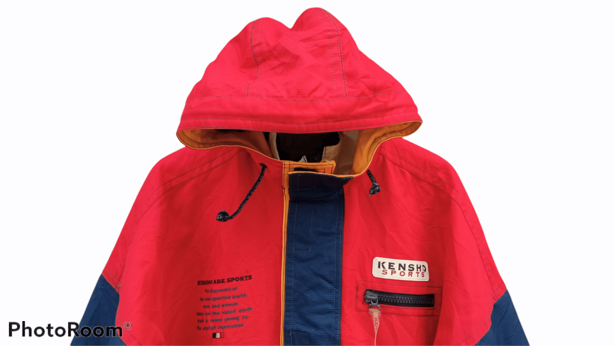 Japanese Brand × Kensho Abe × Vintage 🔥🔥Vintage Kensho Abe Sports Colour Block Jacket Size US L / EU 52-54 / 3 - 9 Thumbnail