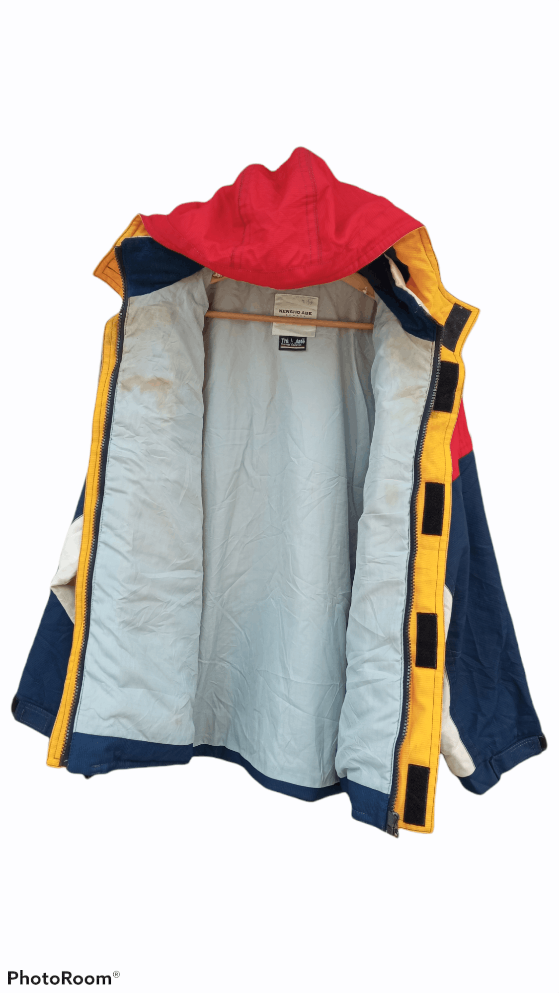 Japanese Brand × Kensho Abe × Vintage 🔥🔥Vintage Kensho Abe Sports Colour Block Jacket Size US L / EU 52-54 / 3 - 15 Thumbnail