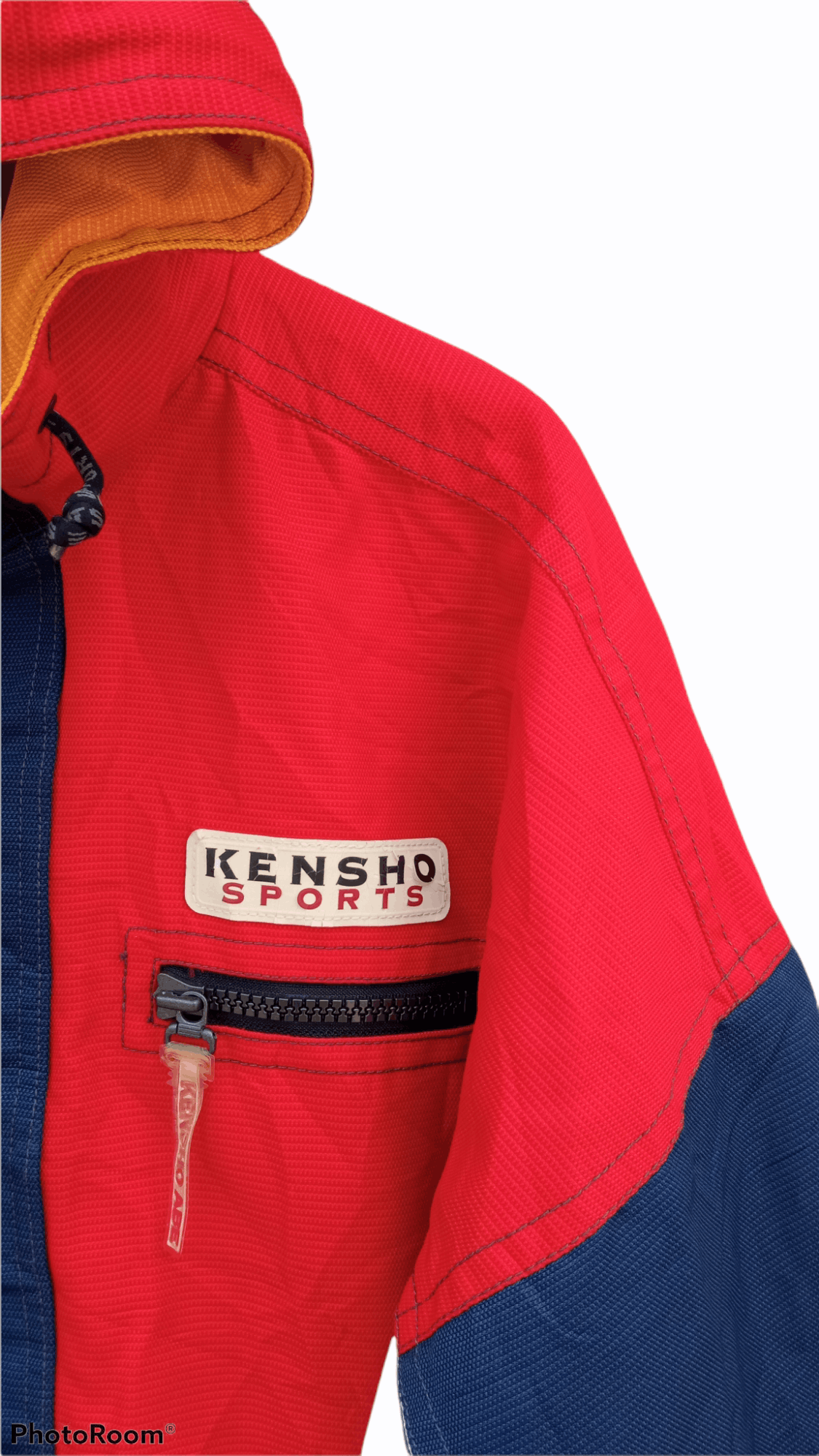 Japanese Brand × Kensho Abe × Vintage 🔥🔥Vintage Kensho Abe Sports Colour Block Jacket Size US L / EU 52-54 / 3 - 13 Thumbnail