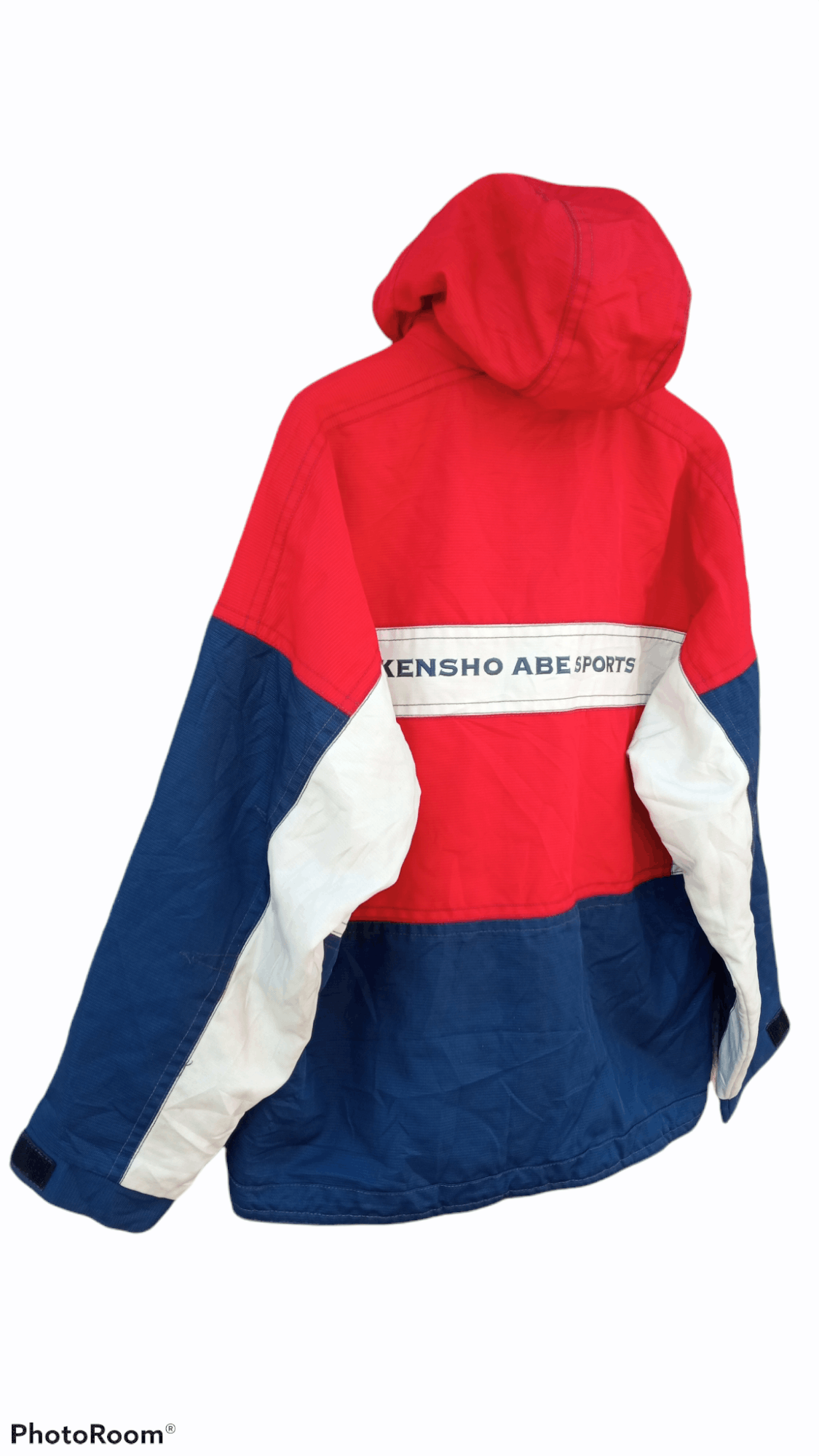 Japanese Brand × Kensho Abe × Vintage 🔥🔥Vintage Kensho Abe Sports Colour Block Jacket Size US L / EU 52-54 / 3 - 20 Thumbnail