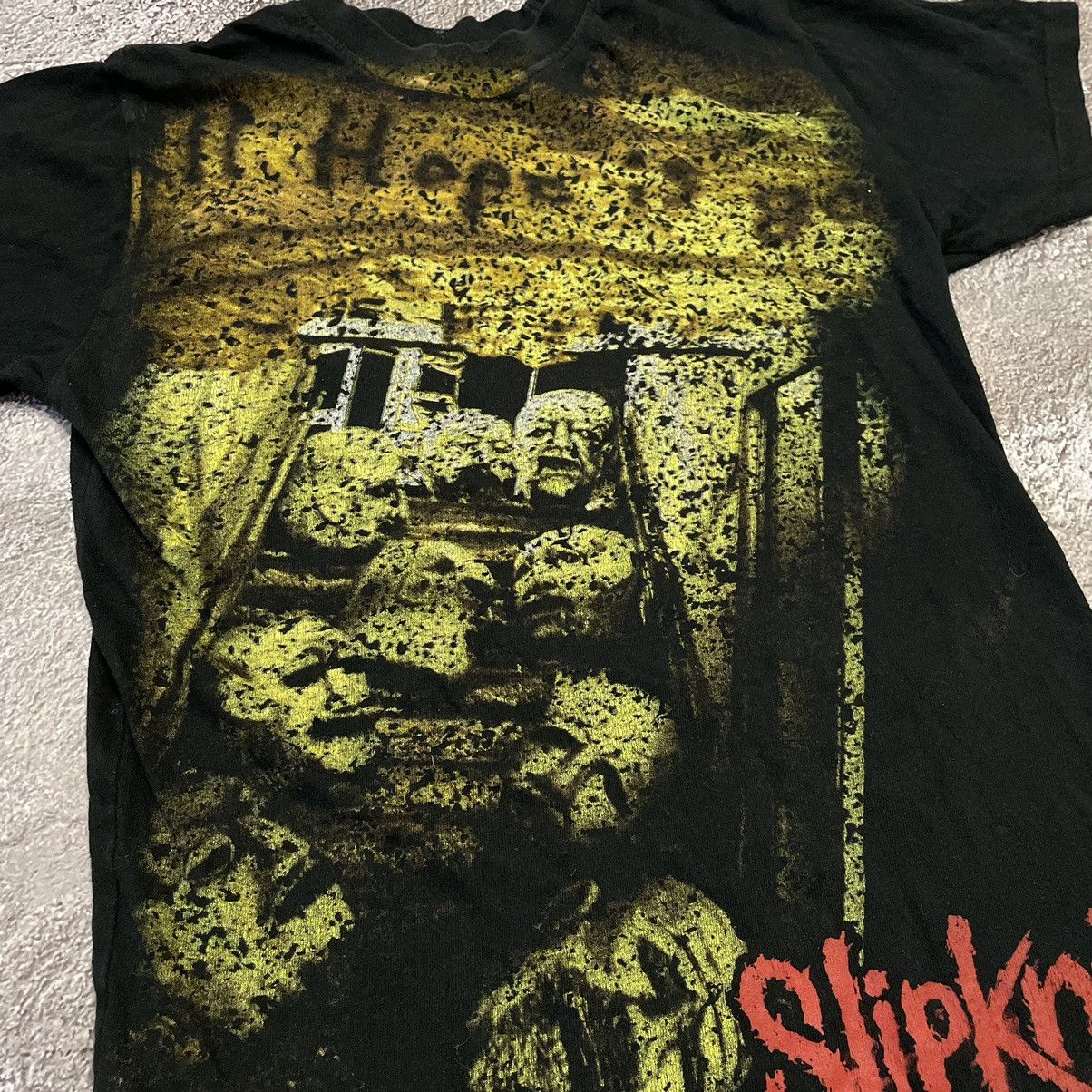 Vintage Vintage Y2K Slipknot Band Tee Graphic Grunge Dark Baggy S Size US S / EU 44-46 / 1 - 6 Thumbnail